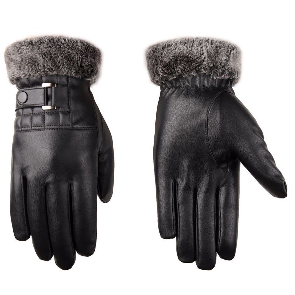 CTGtree Reithandschuhe Lederhandschuhe hochwertige und warme Handschuhe aus Leder