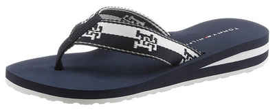 Tommy Hilfiger TH COLORBLOCK WEBBING SANDAL Zehentrenner mit Logo