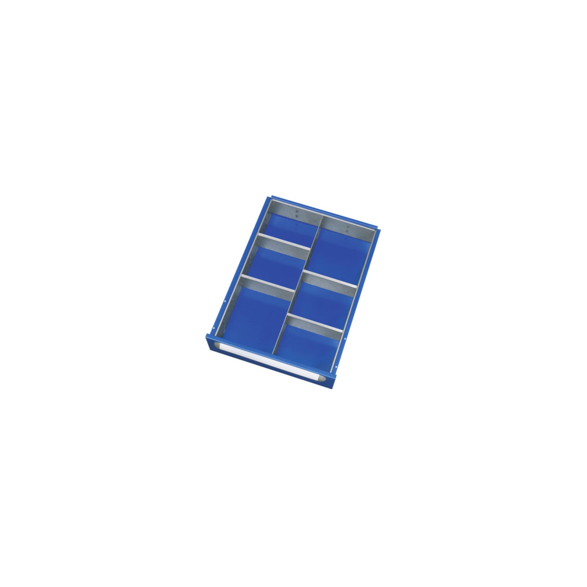 RAU Sortimentskasten Rau Schubladen-Einteilungs-Set Schublade-E H 60-90mm 1 Trenn + 4 Steck