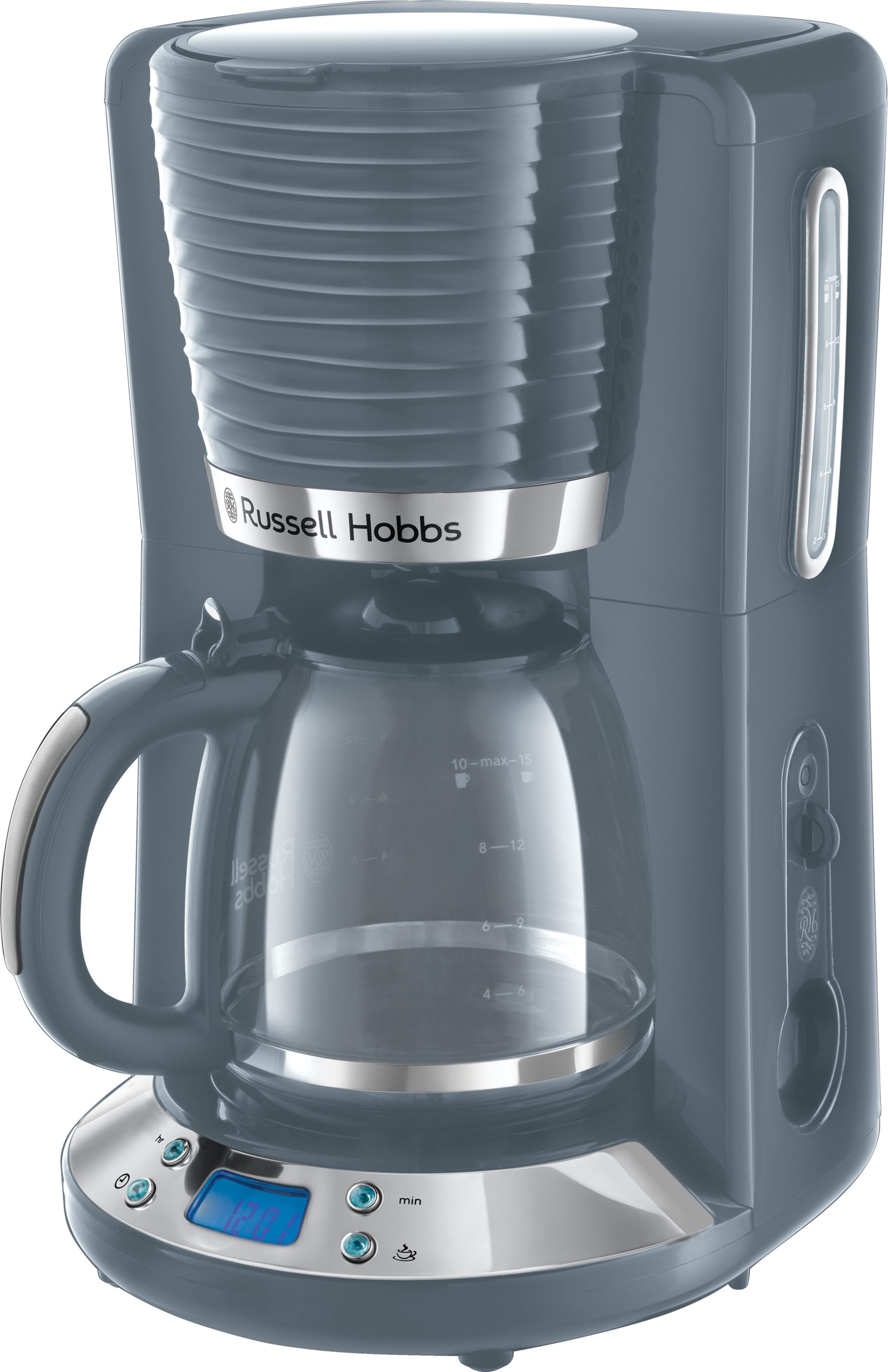 RUSSELL HOBBS Filterkaffeemaschine Inspire 24393-56 Grau, 1,25l Kaffeekanne, 1x4, 1100 Watt