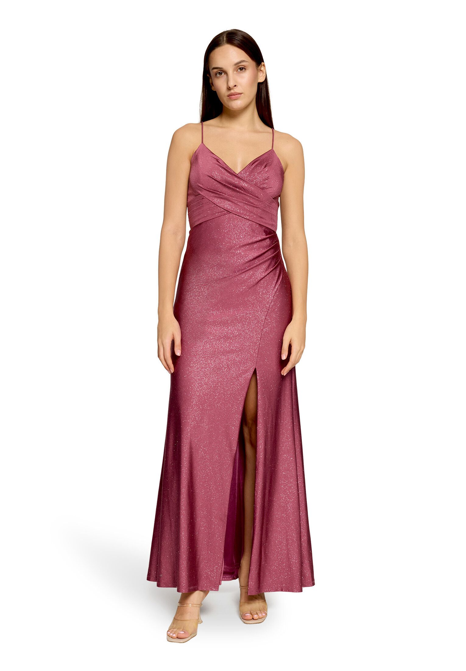 Vera Mont Abendkleid Damen im Glitzer-Look