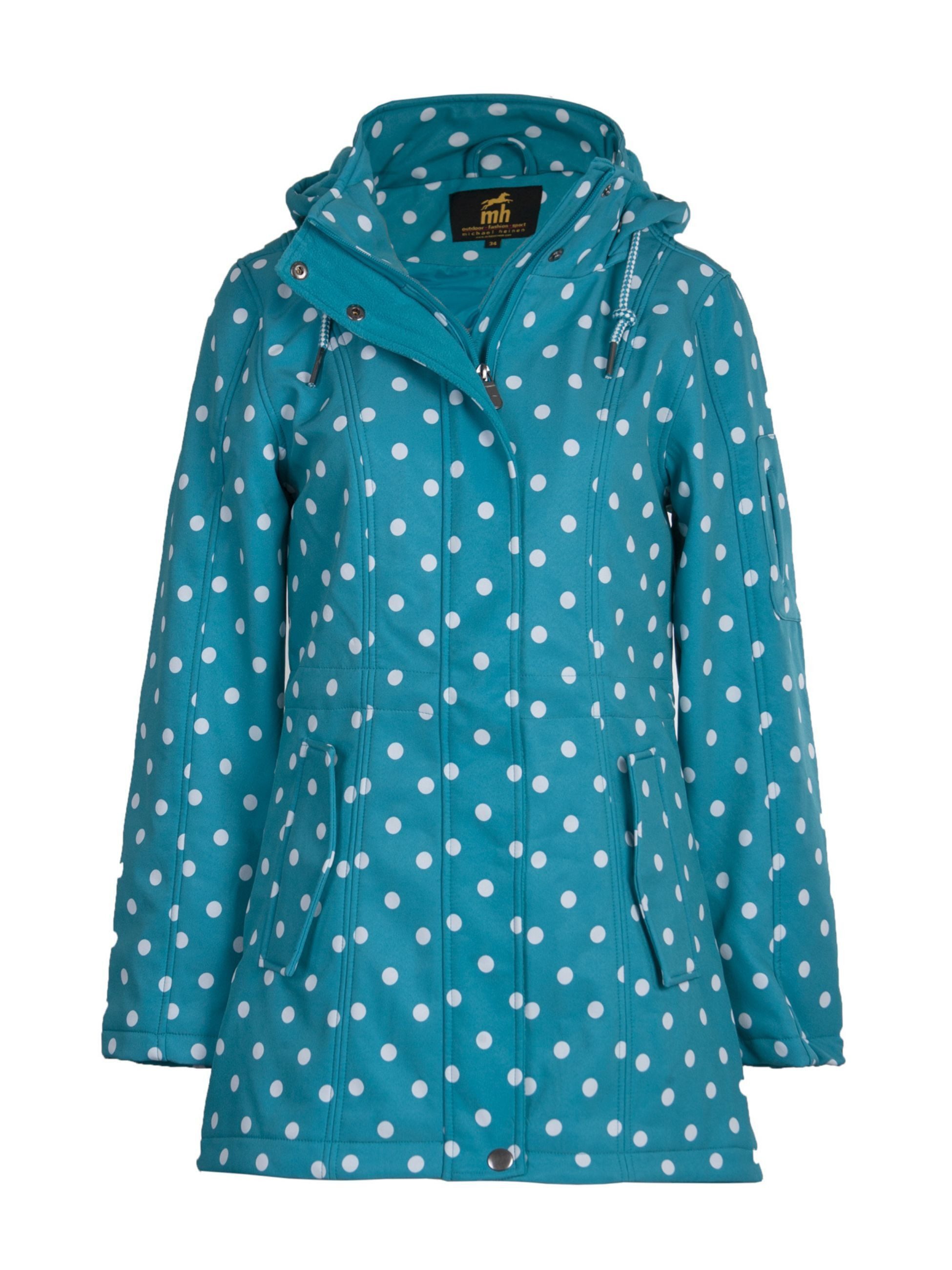Michael Heinen Softshellmantel Damen Softshellmantel gepunktet günstig online kaufen