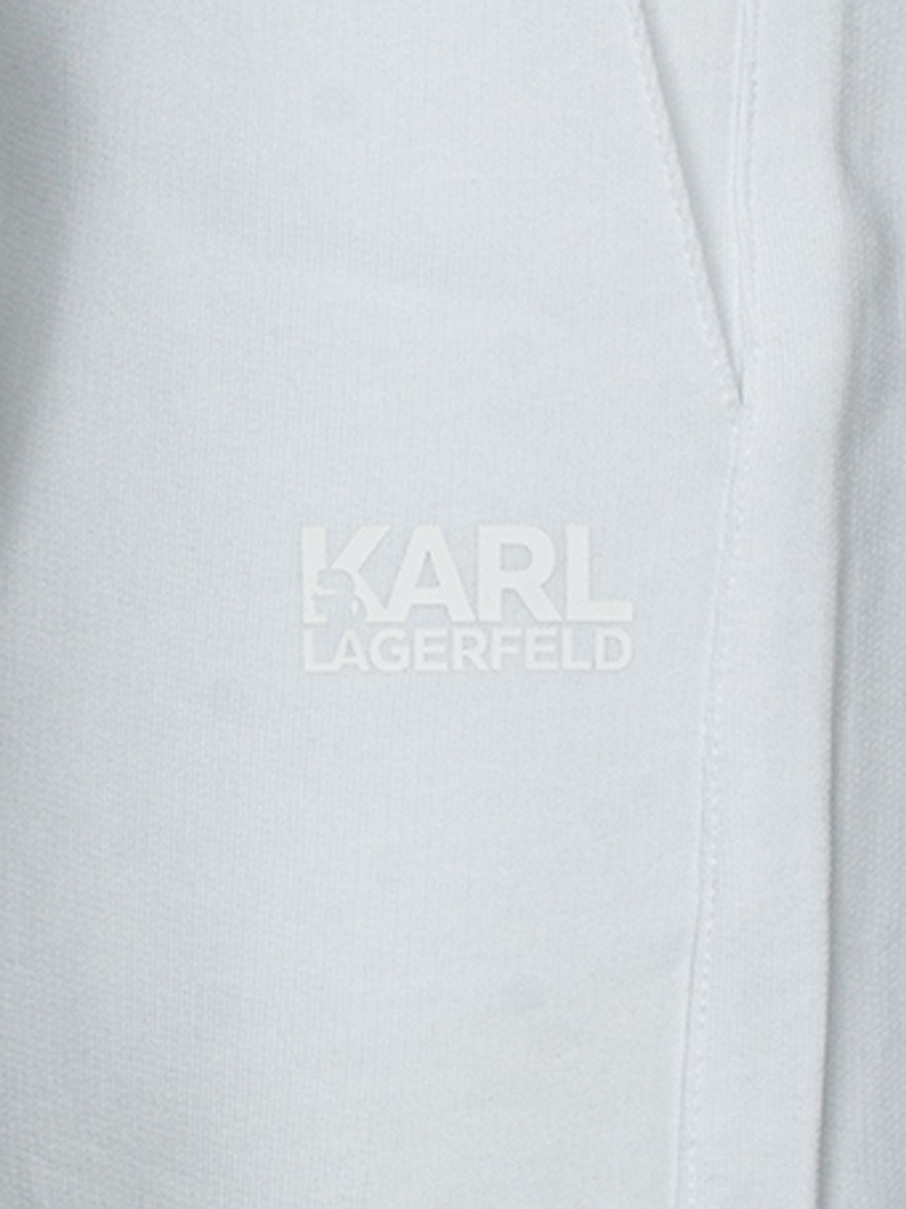 LAGERFELD Shorts mit Logo-Print (1-tlg)