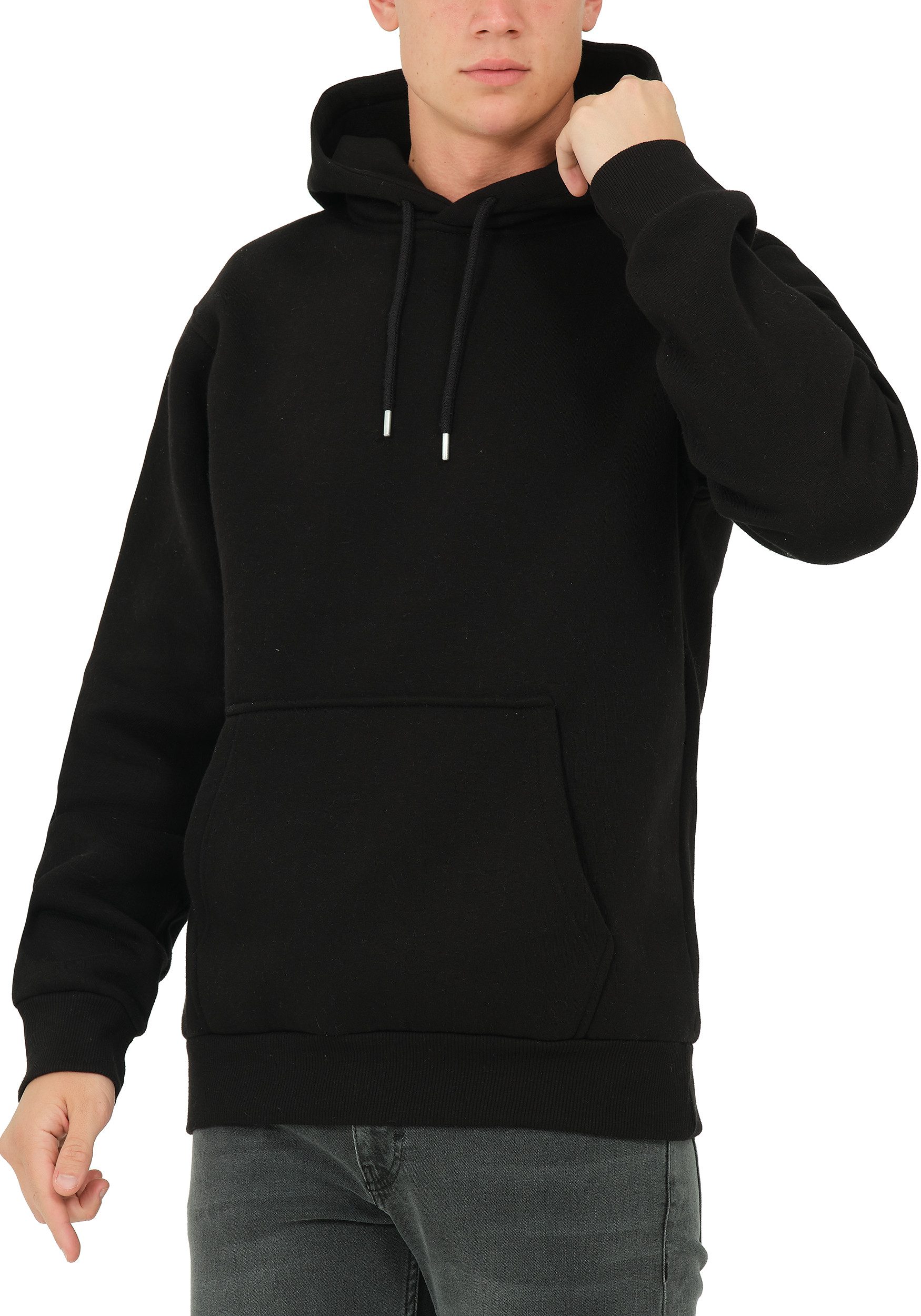 S&S Kapuzensweatshirt Hoodie Herren Kapuzenpullover Moderne Sweatshirt Baumwollmischung Fleece Pullover Hoody