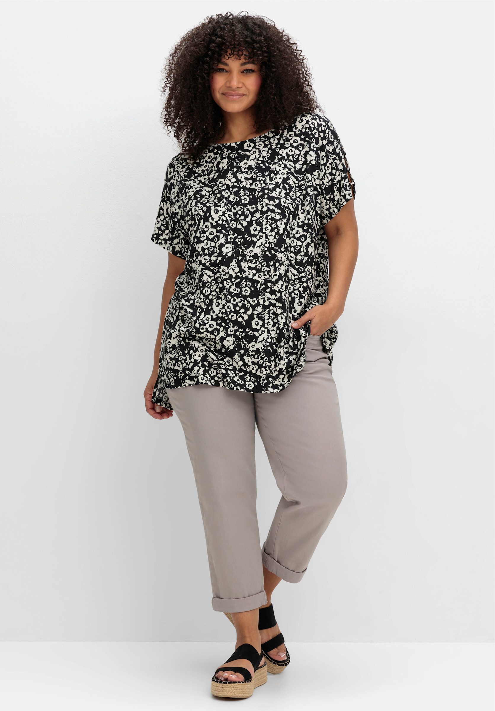 Sheego Klassische Bluse Tunika günstig online kaufen