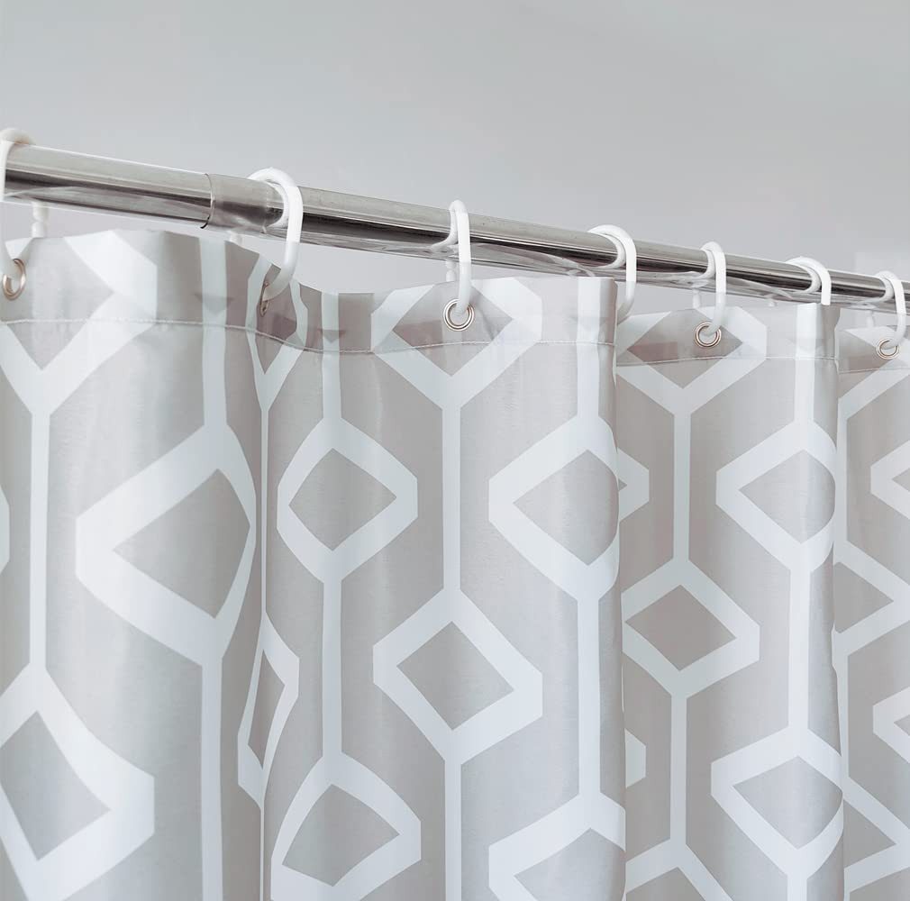 M&W DAS DESIGN Duschvorhang Shower curtains Anti schimmel Waschbar 180x200cm – Bild 3 von 5
