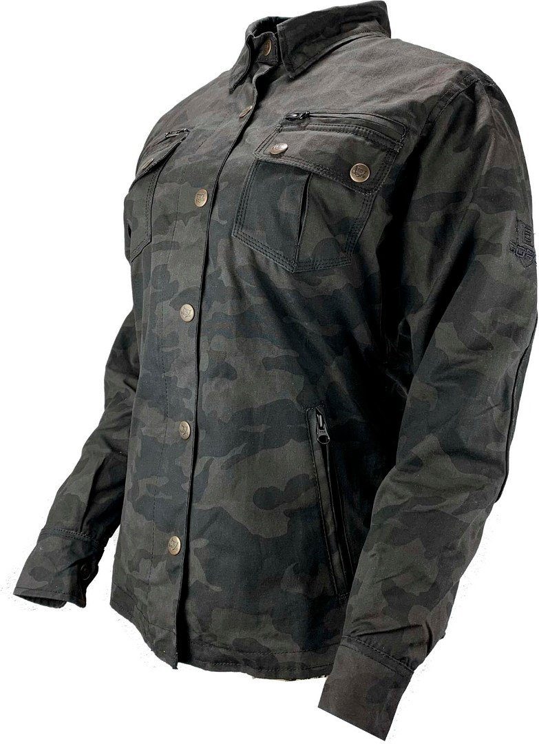 Bores Motorradjacke Military Jack Damen Textiljacke Wasserdicht Atmungsakti günstig online kaufen