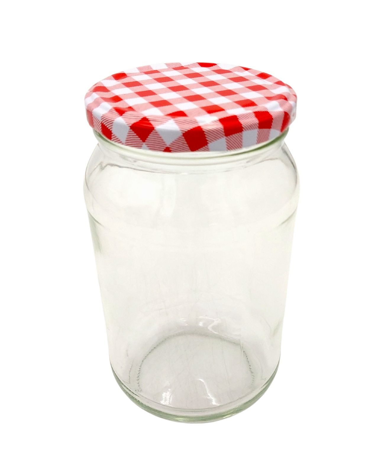 BURI Einmachglas Einmachglas 900ml Vorratsglas Einweckglas Konservenglas Schraubdeckel, Glas – Bild 5 von 5