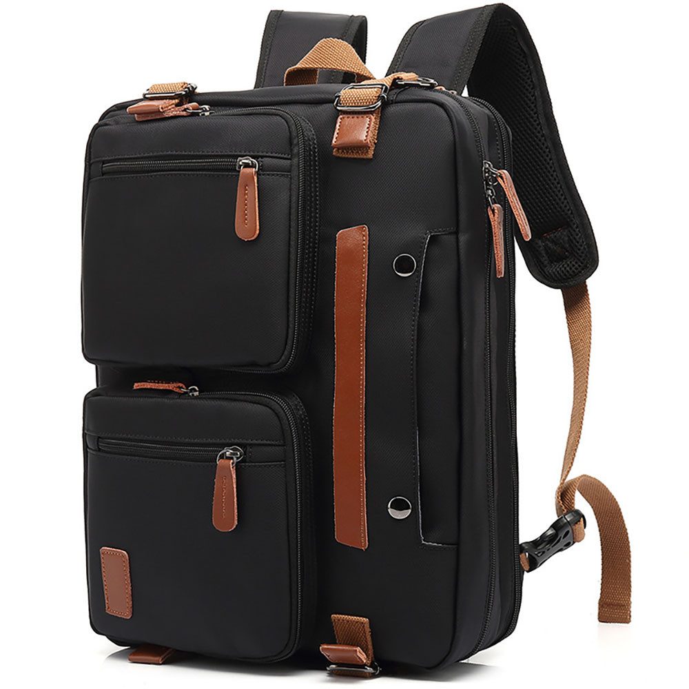 AquaBreeze Reiserucksack 15.6/17.3 inLaptop-Rucksack Herren Damen Handgepäck Flugzeug (1-tlg., [3 in 1] Multifunktionale Mailman Aktentasche), geeignet für Business-Schulreisen