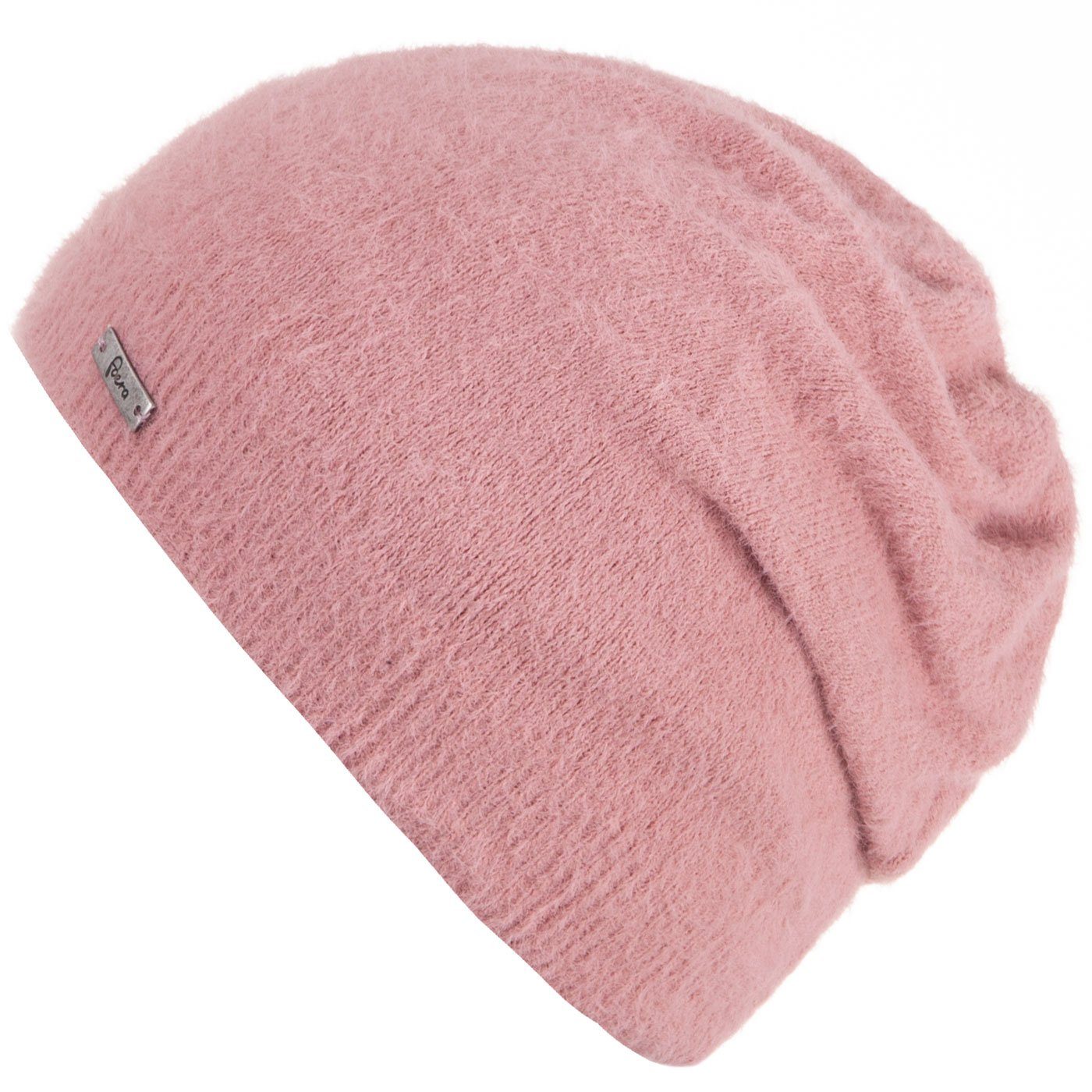 Faera Strickmütze Wintermütze Damen Mütze Beanie Haube gefüttert Damenmütze Mädchen