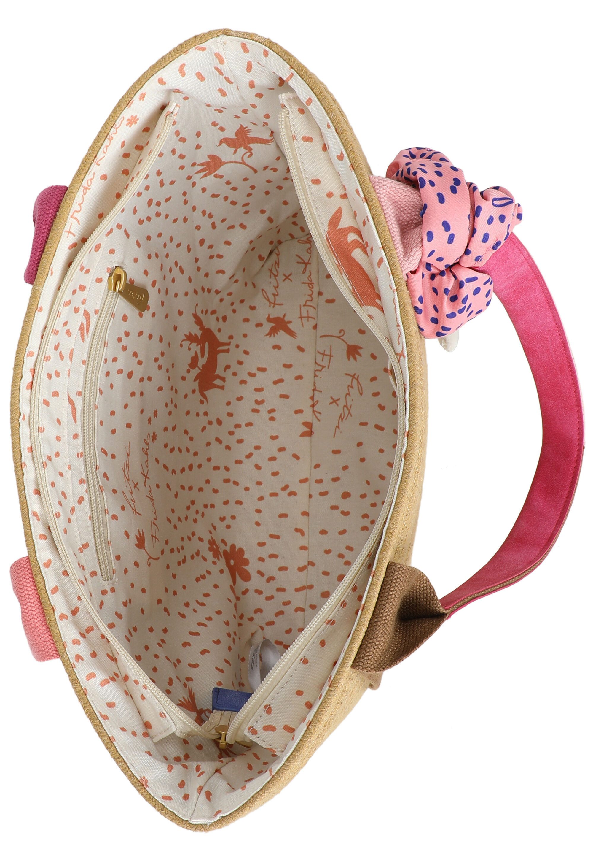 Fritzi aus Preußen Shopper Fritzi x Frida Kahlo, mit farbigen Details