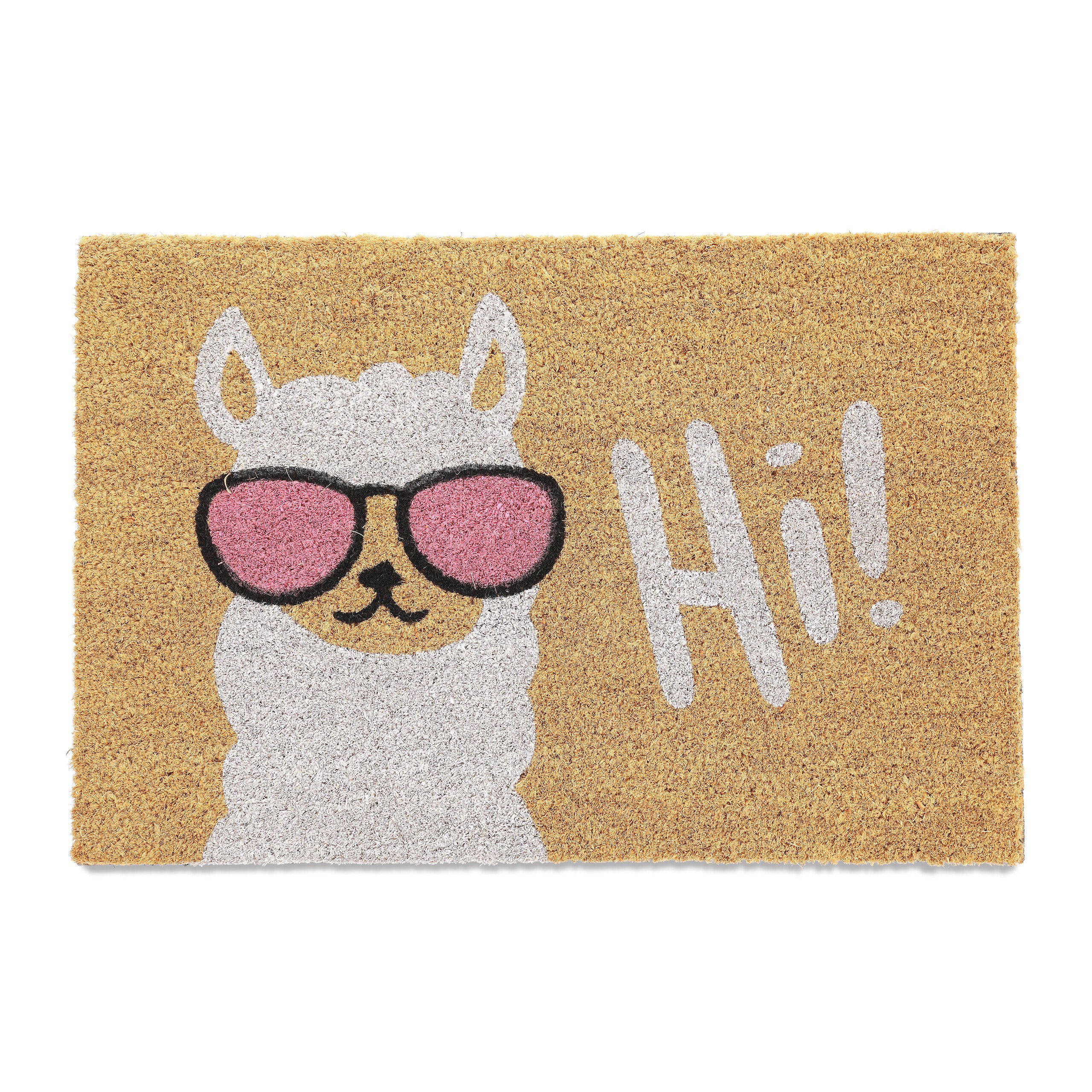 relaxdays Fußmatte Lama, Höhe: 15 mm günstig online kaufen