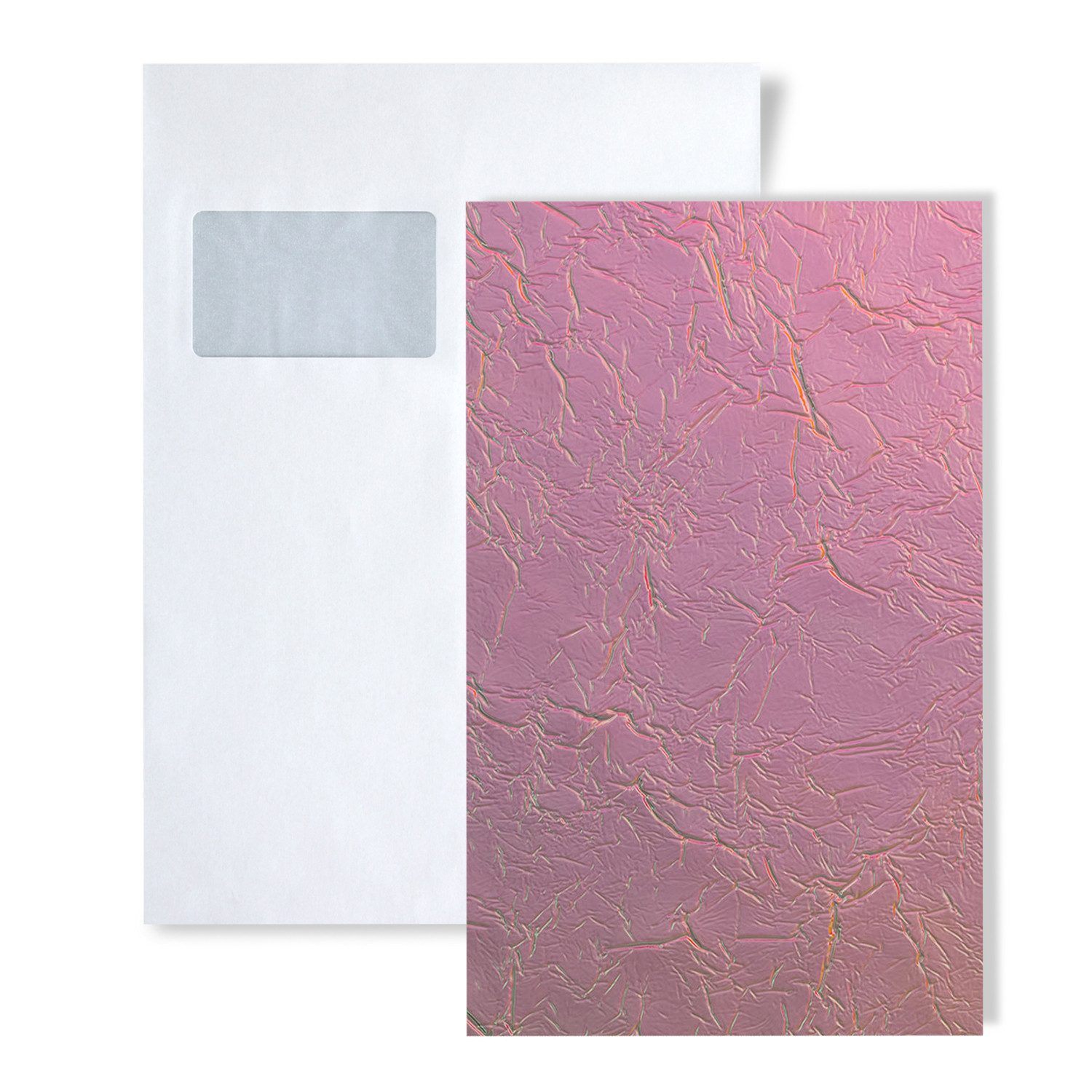 Wallface Wandpaneel 1 MUSTERSTÜCK S-29020 DIN A4 Wandpaneel MUSTER CREPA Hollywood, BxL: 0.2x21 cm, 0.03 qm, (1-tlg) pink