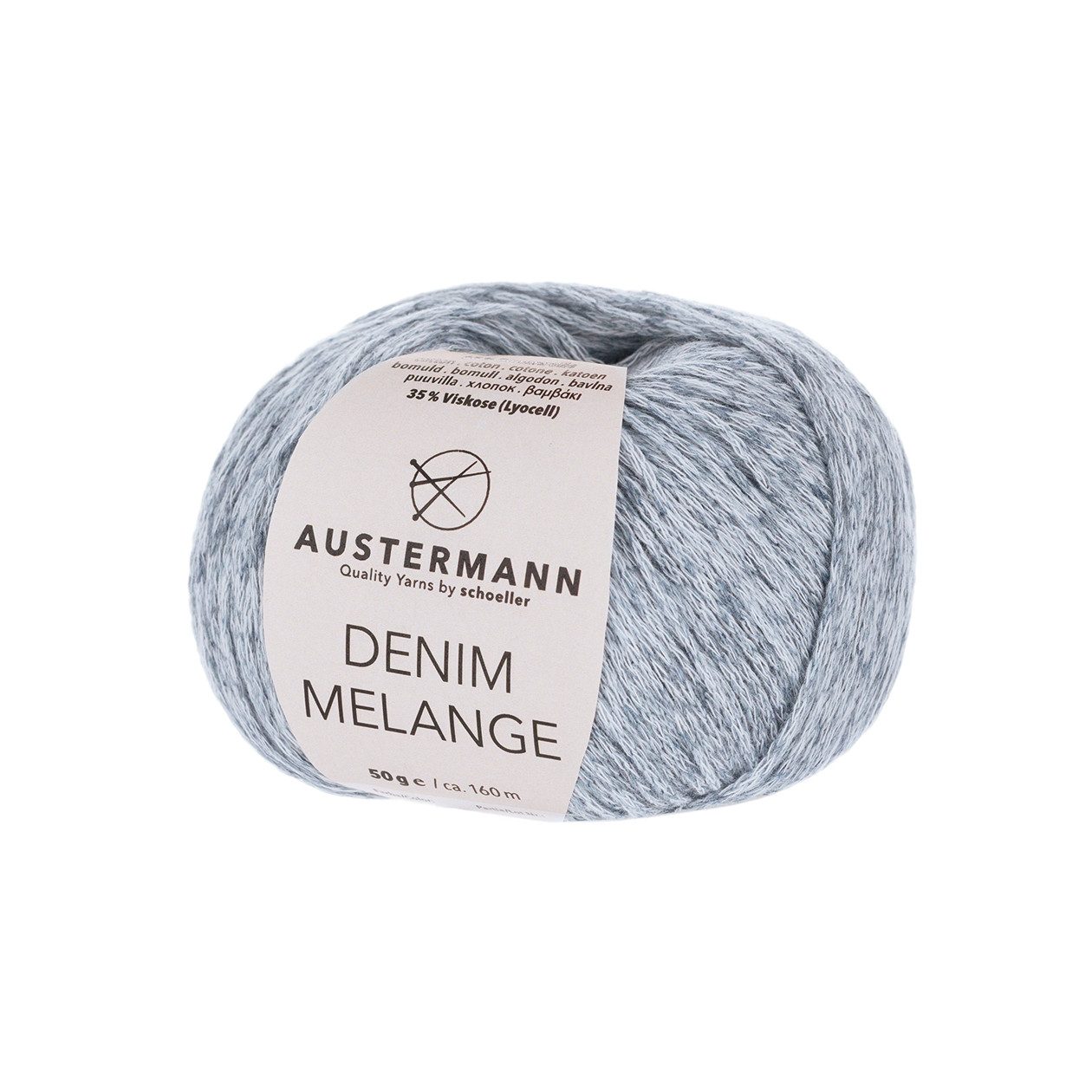 Häkelwolle Wolle Austermann Denim Melange