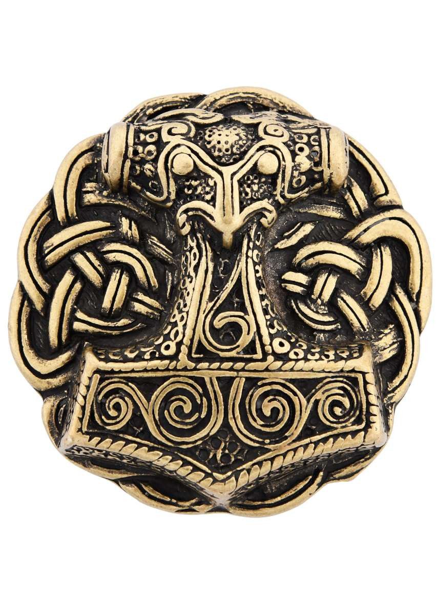 Gürtelschnalle Gürtelschnalle Thorshammer aus Schonen Bronze