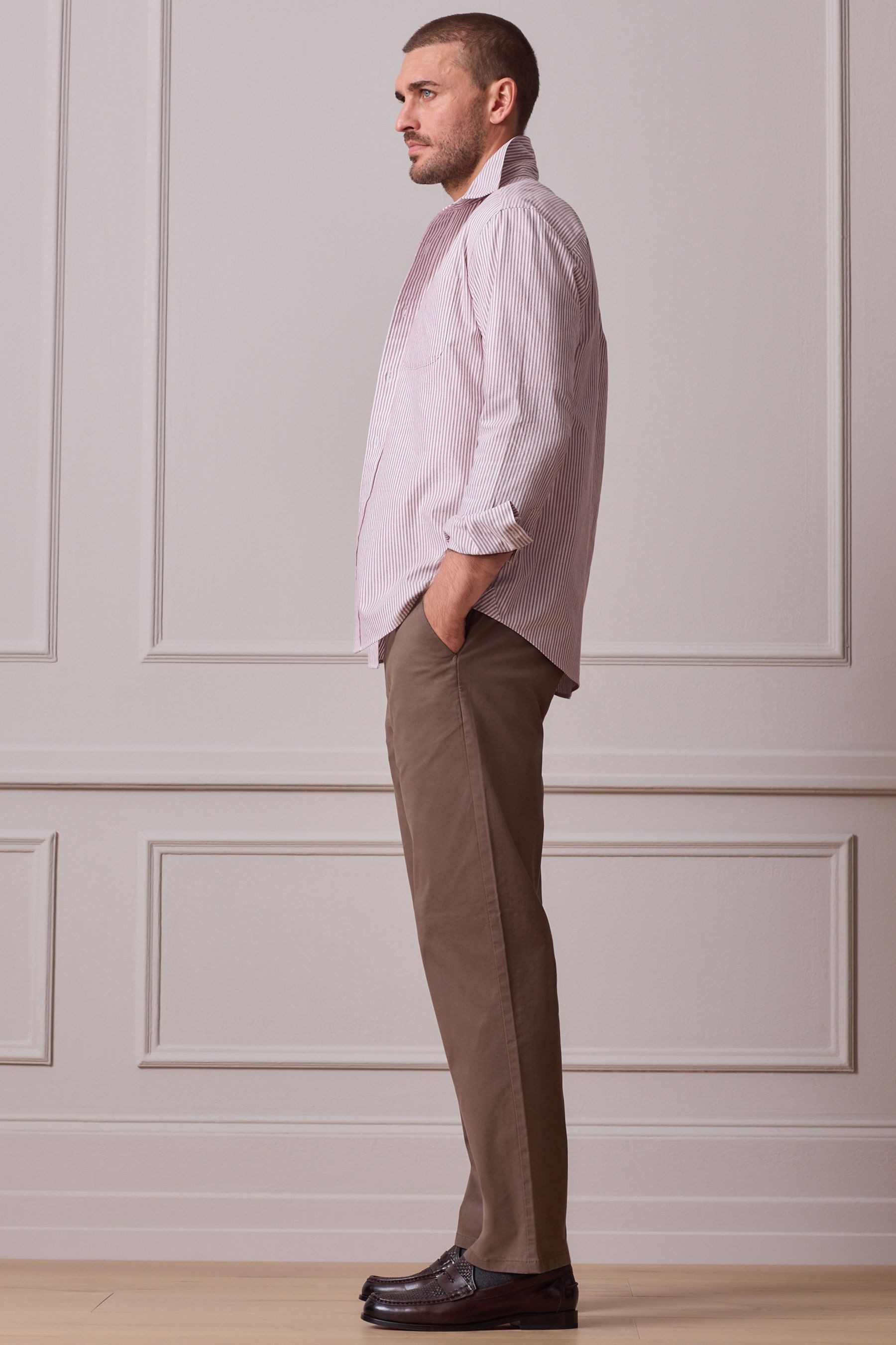 Next Chinohose Straight Fit Ultimate Chinohose (1-tlg)