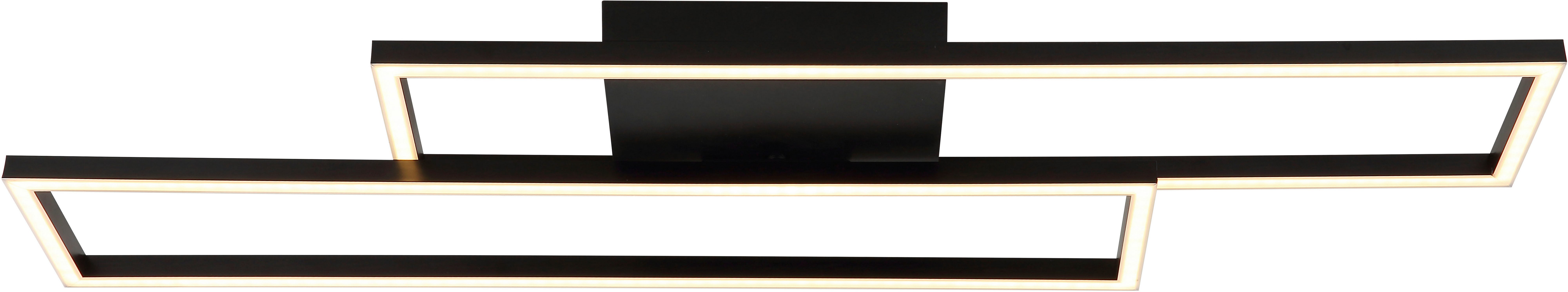 GLOBO LIGHTING Deckenleuchte TATJANA, LED fest integriert, Warmweiß, Deckenlampe Wohnzimmer-Leuchte Schlafzimmer-Leuchte Flur Küche