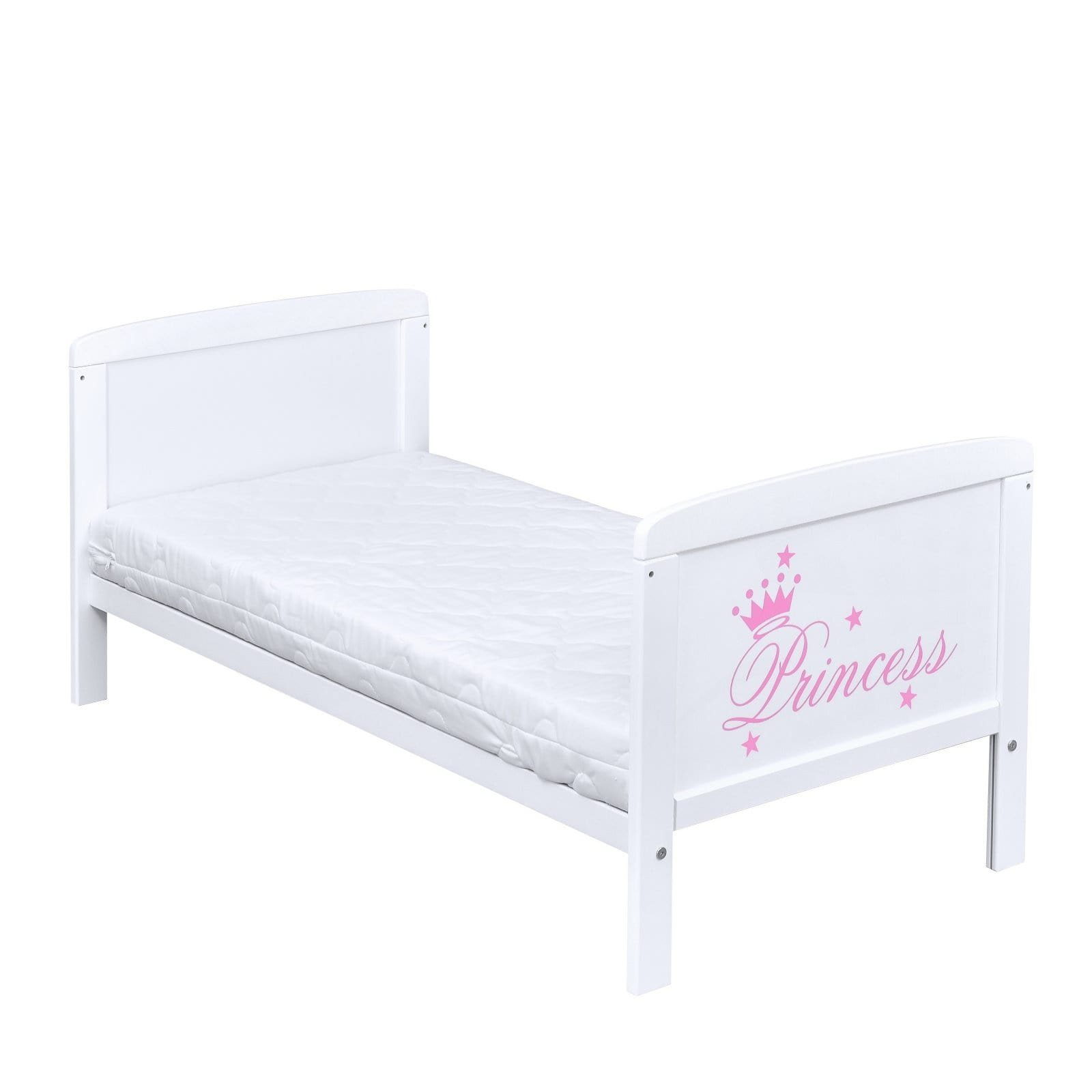 Baby-Delux Komplettbett Babybett Natalie Princess Komplettset, 10-tlg., Kinderbett 70x140 cm weiß, Bettset verschiedene Designs