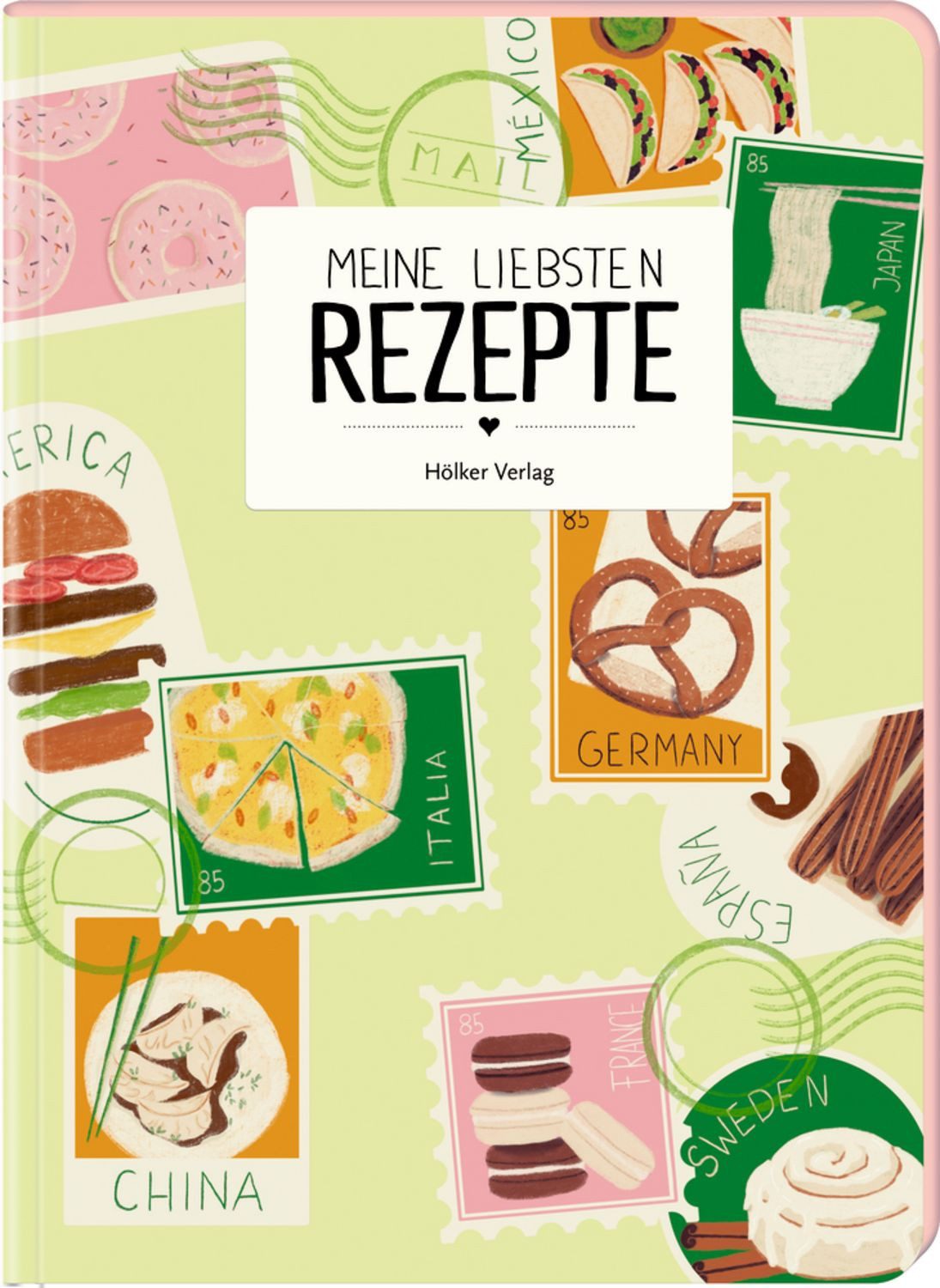 Coppenrath Notizbuch Meine liebsten Rezepte - Weltreise (Einschreibbuch)