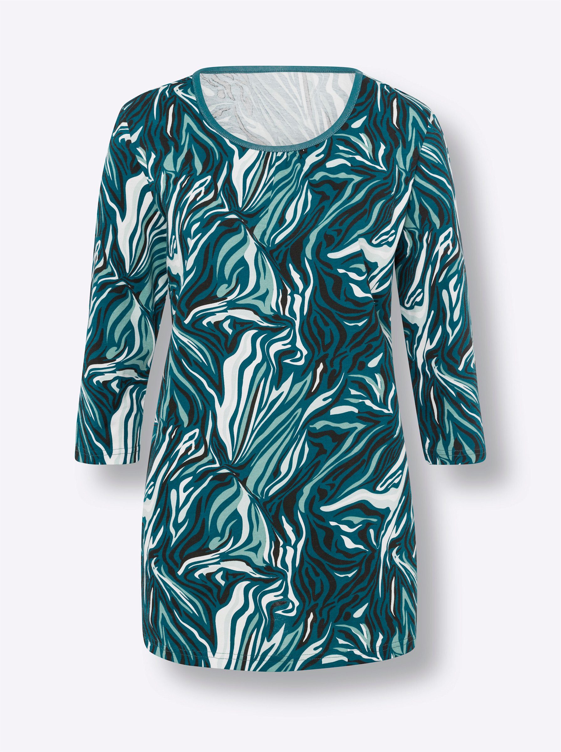 Sieh an! T-Shirt Longshirt 3/4-Arm günstig online kaufen