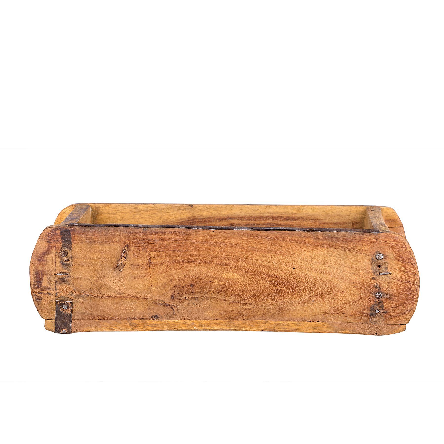 BigDean Holzkiste 2 Stück alte Holzkiste - 32x15x9 cm - Vintage Ziegelform (Set, 2 St., Holzkiste/n), Vintage recycling Ziegelform, Unikat