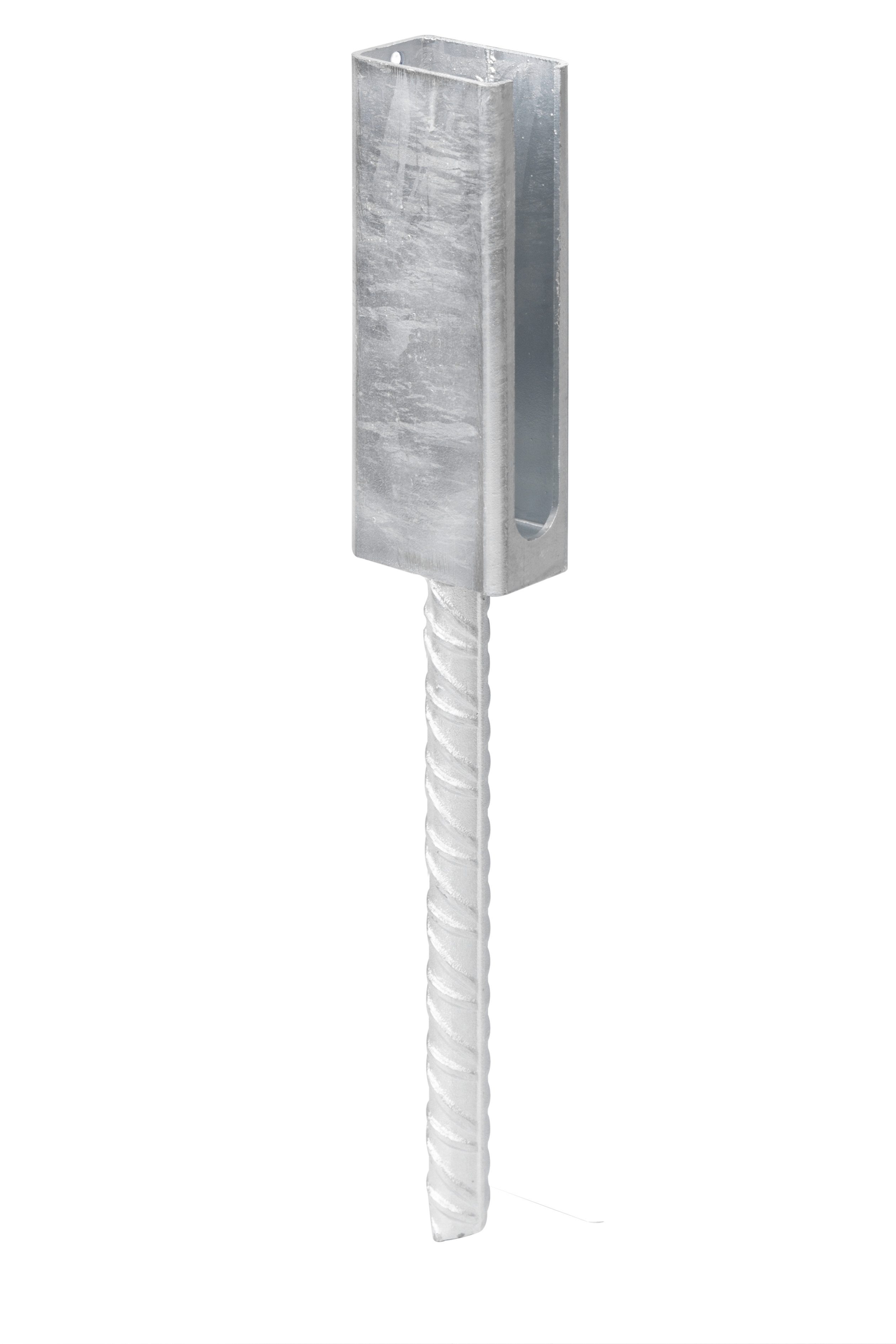 Alberts Pfostenträger zum Kleben, für Zaunpfosten 60x40 mm für Doppelstabma günstig online kaufen