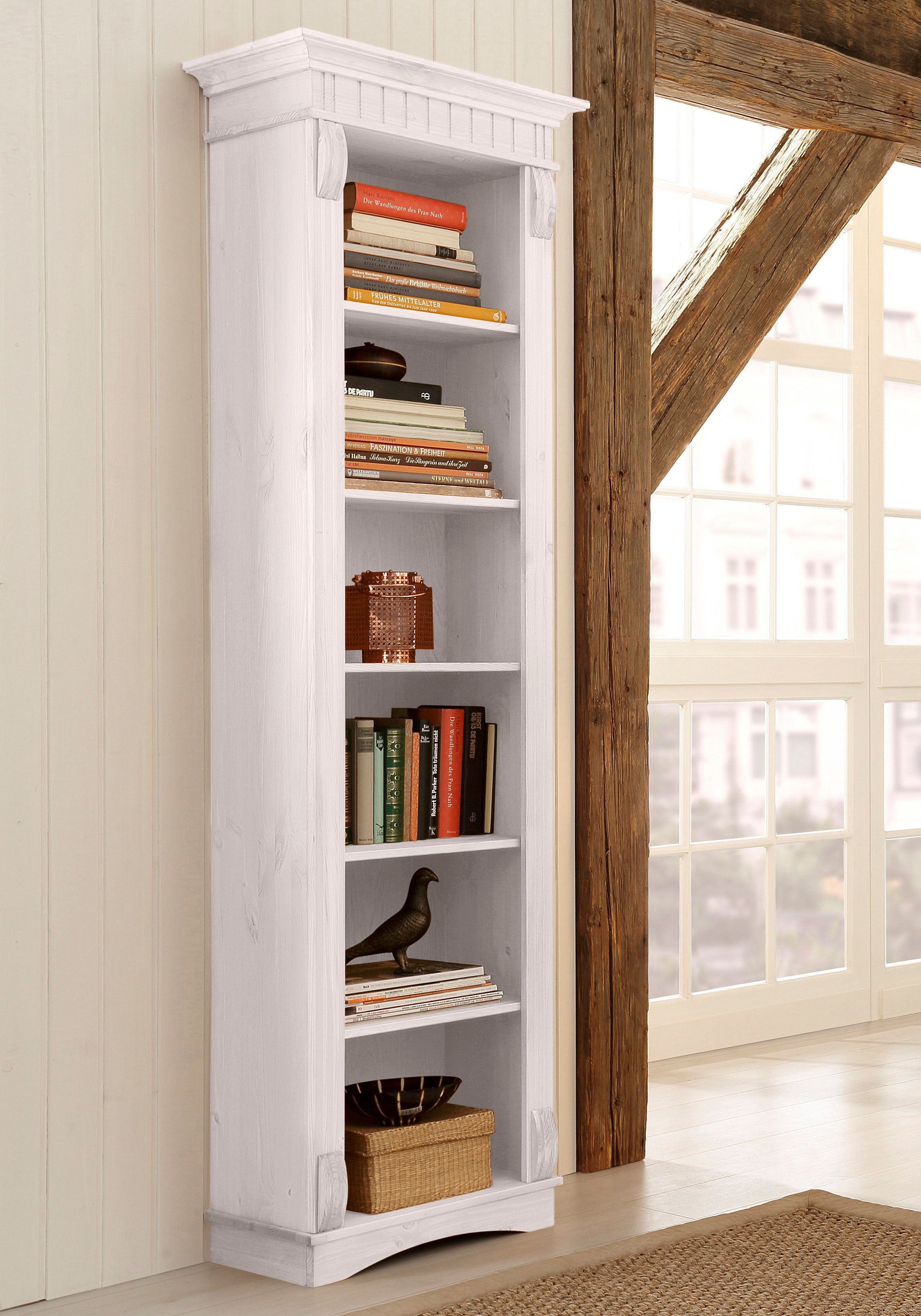 Home affaire Standregal Teresa, Höhe 193 cm, aus massiver Kiefer, FSC® günstig online kaufen