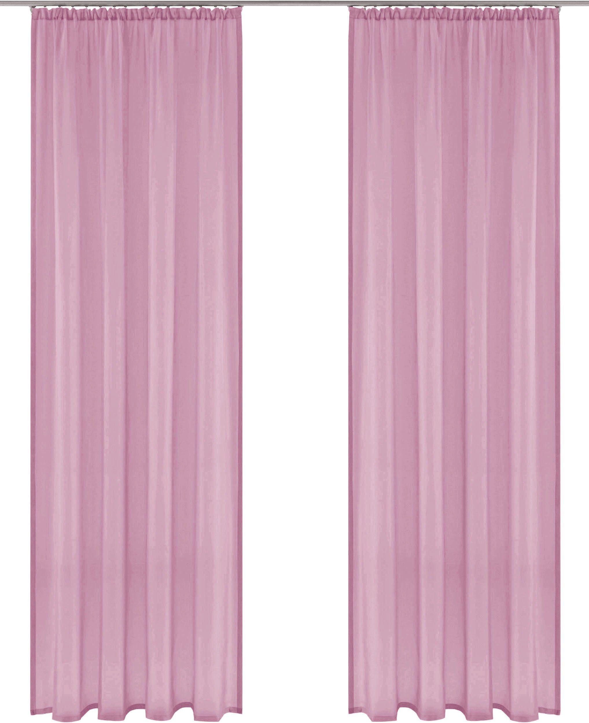 my home Gardine XANA mit Ösen, Kräuselband oder Schlaufen (1 St), Kräuselba günstig online kaufen