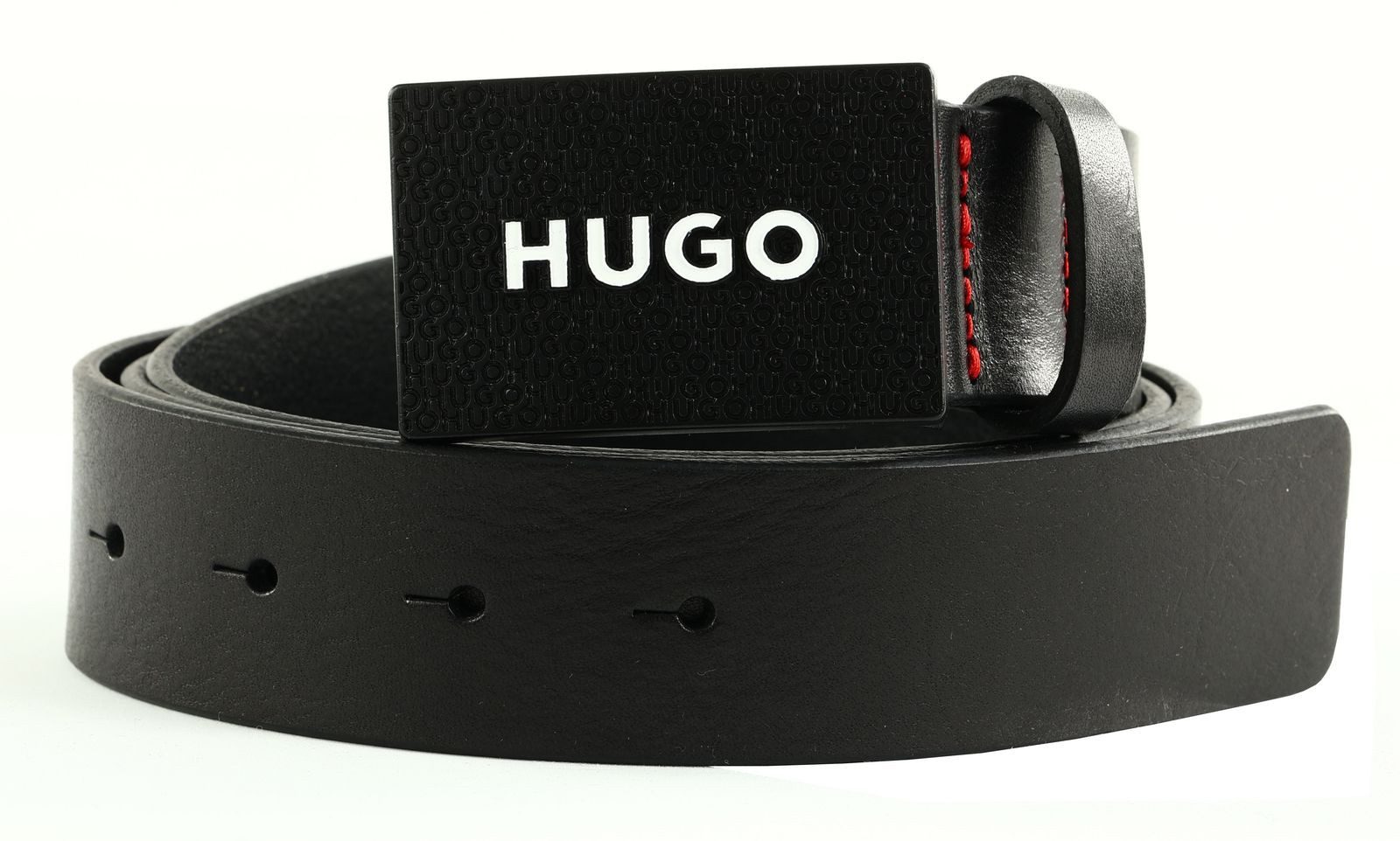 HUGO Ledergürtel Gilao Sz35 Leather Belt aus echtem Rindsleder günstig online kaufen