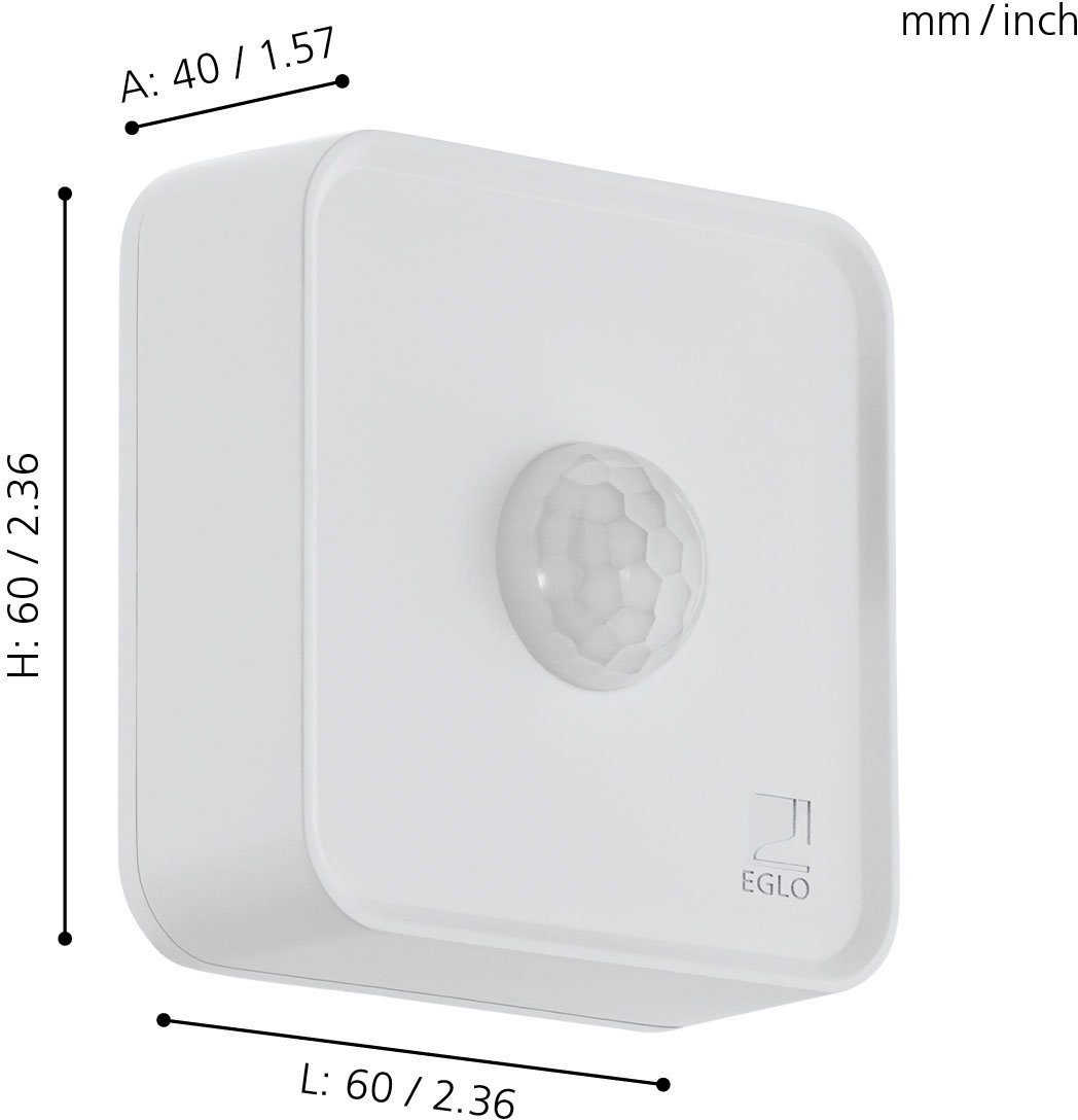 EGLO Bewegungsmelder CONNECT SENSOR, (1-St), Eckmontage möglich, Bluetooth