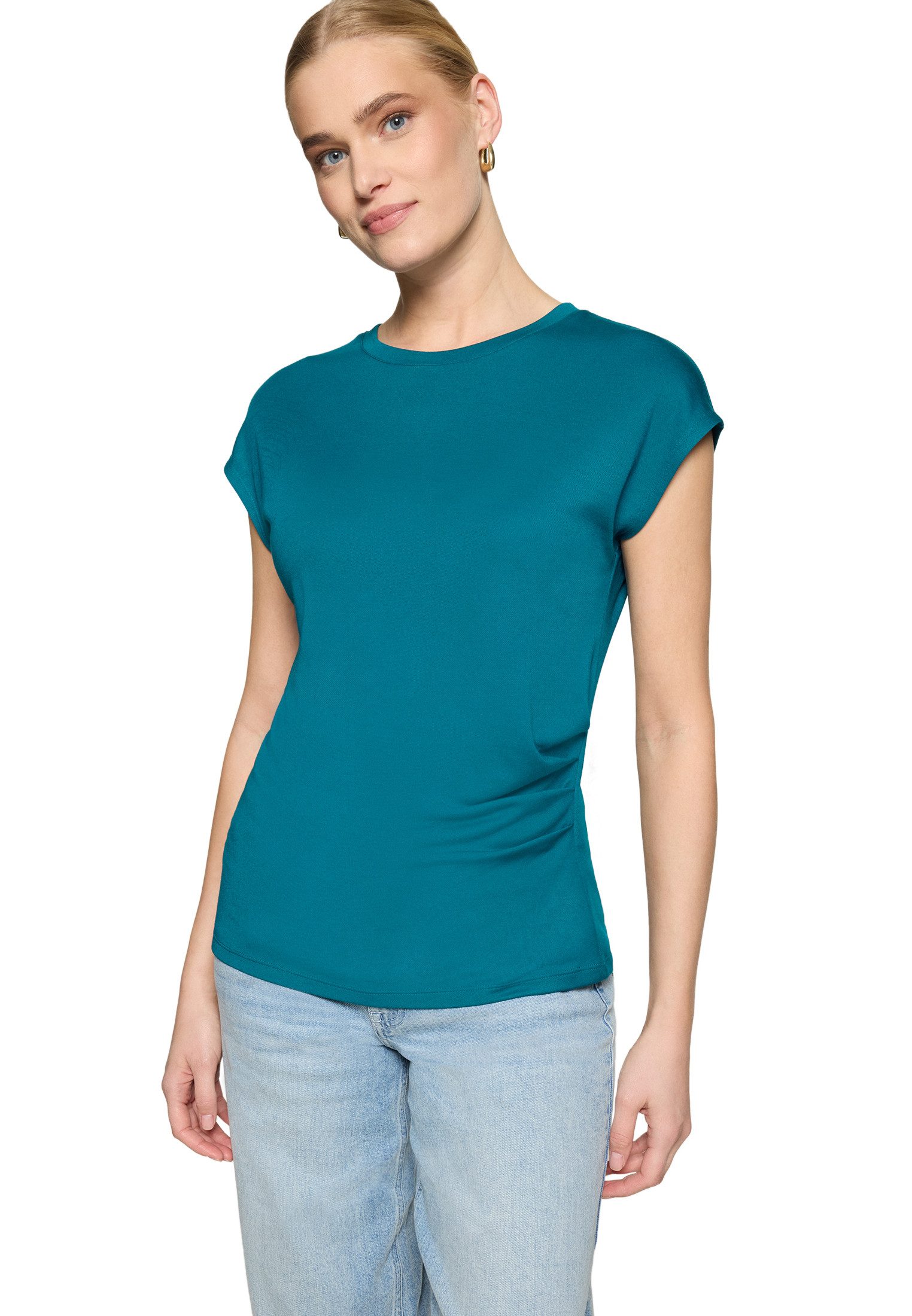 Zero Kurzarmshirt Damen kurzarm (1-tlg) Material
