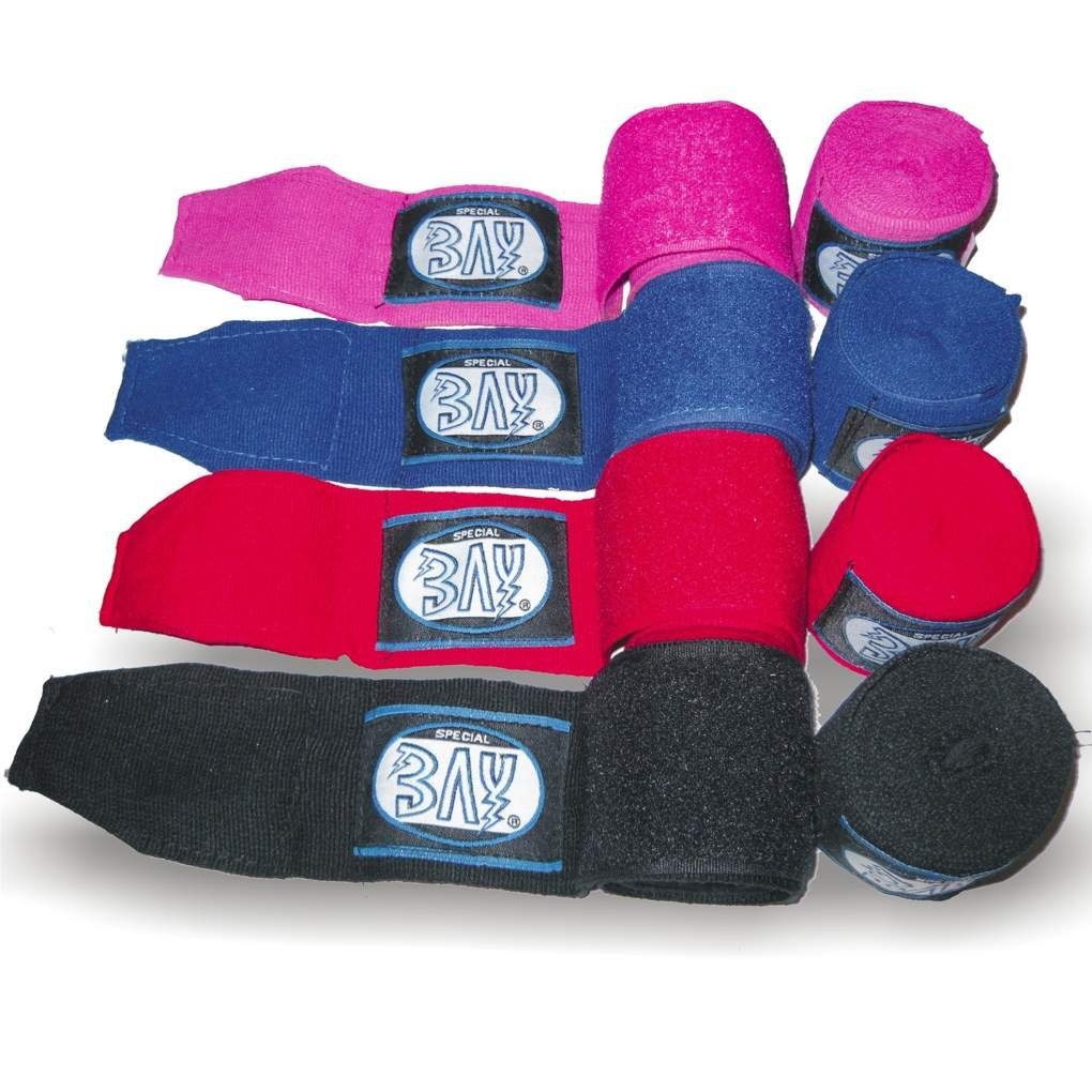 BAY-Sports Boxbandagen Kinder 2,5 m Box-Bandagen Handbandagen Kids – Bild 4 von 5