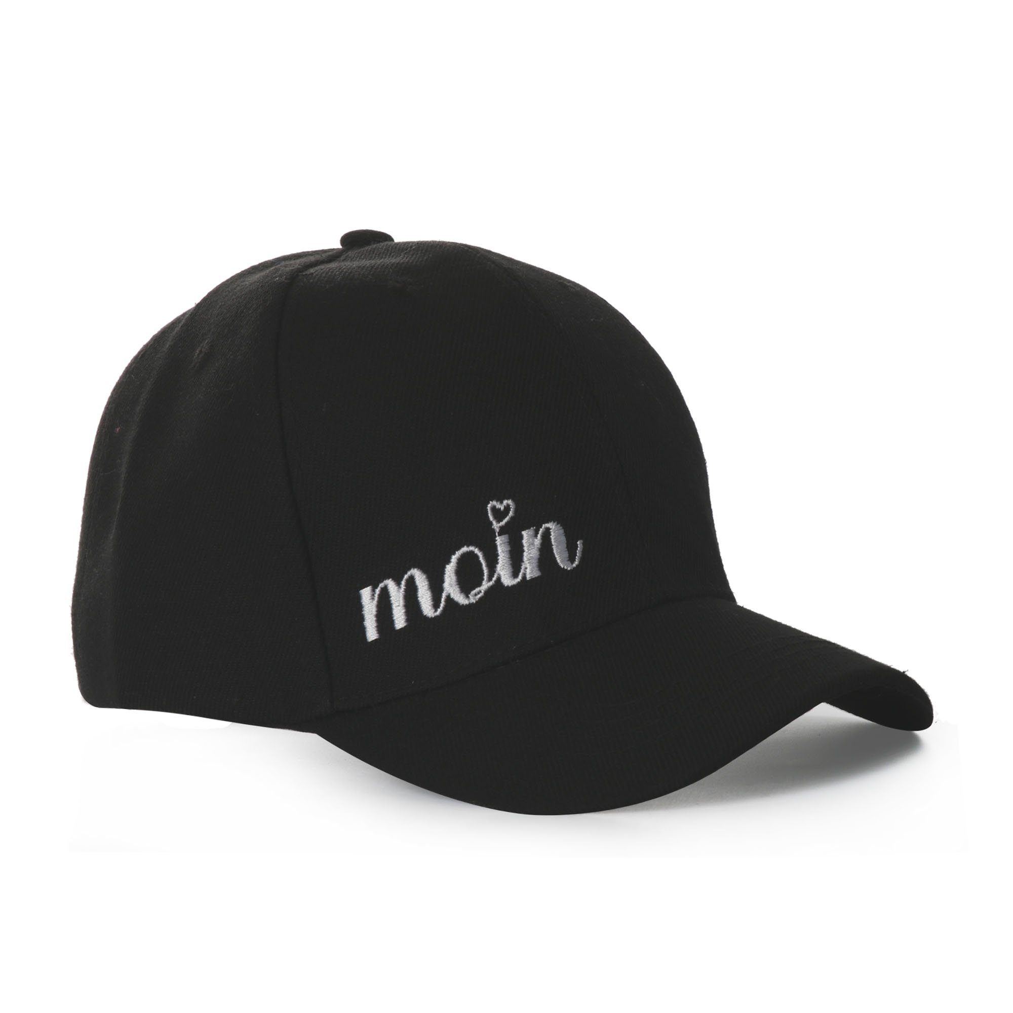 Sonia Originelli Baseball Cap Herz" Cap "MOIN Baseball maritim Snapback schwarz Unisex Mütze