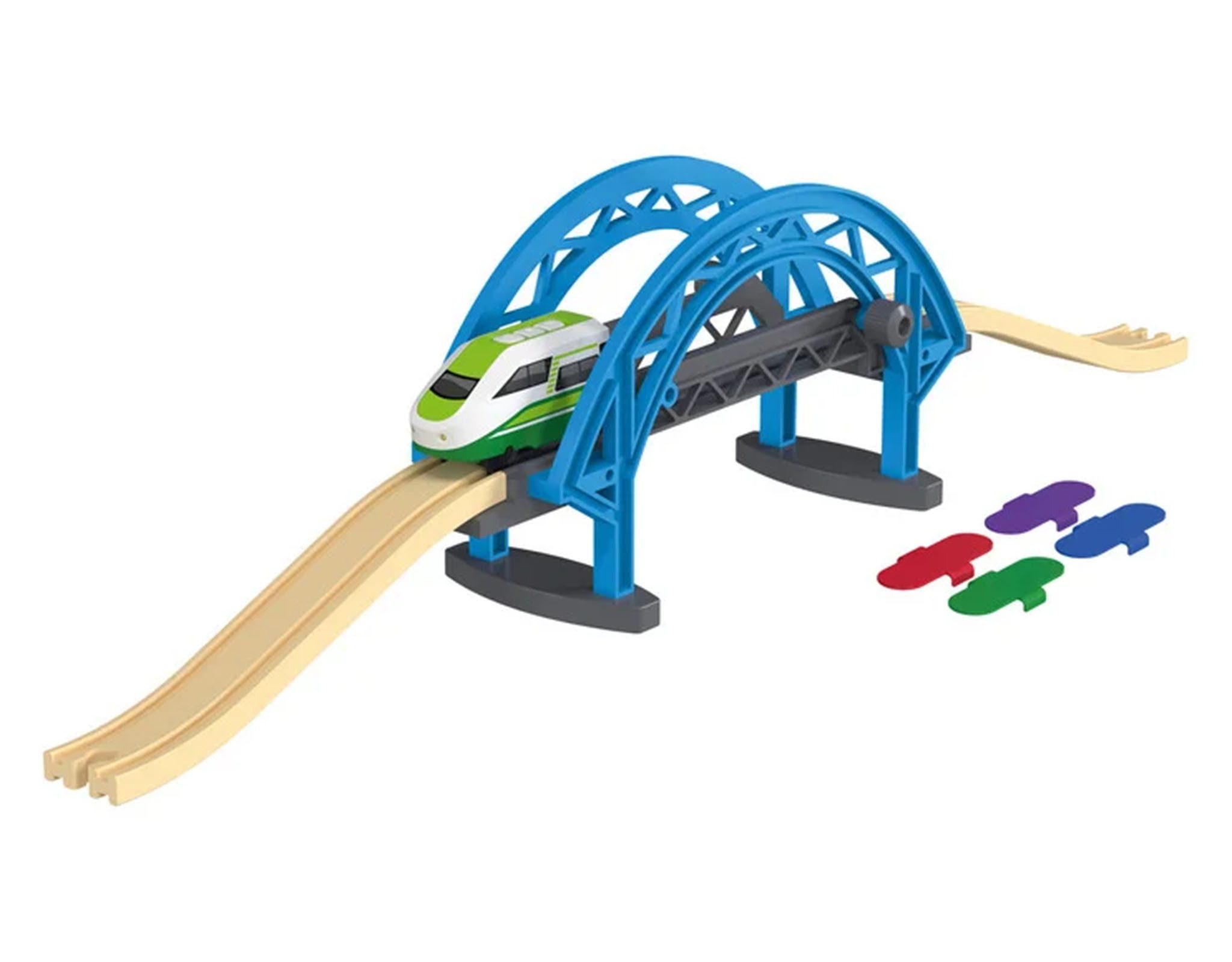 Playtive Spielzeug-Eisenbahn Playtive Kinder Spiel Erweiterungsset Holzeise günstig online kaufen