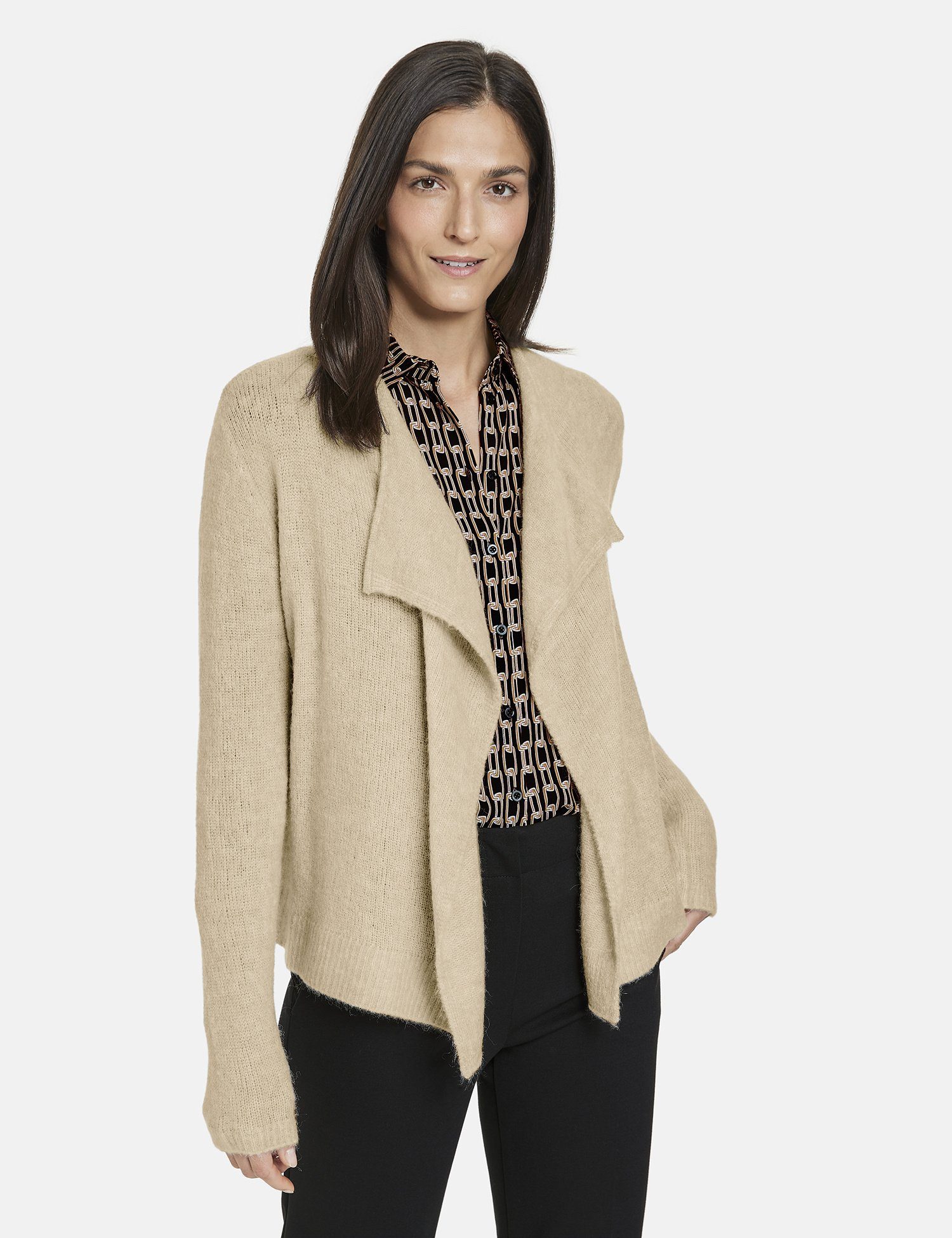 GERRY WEBER Cardigan Offener Cardigan Desert