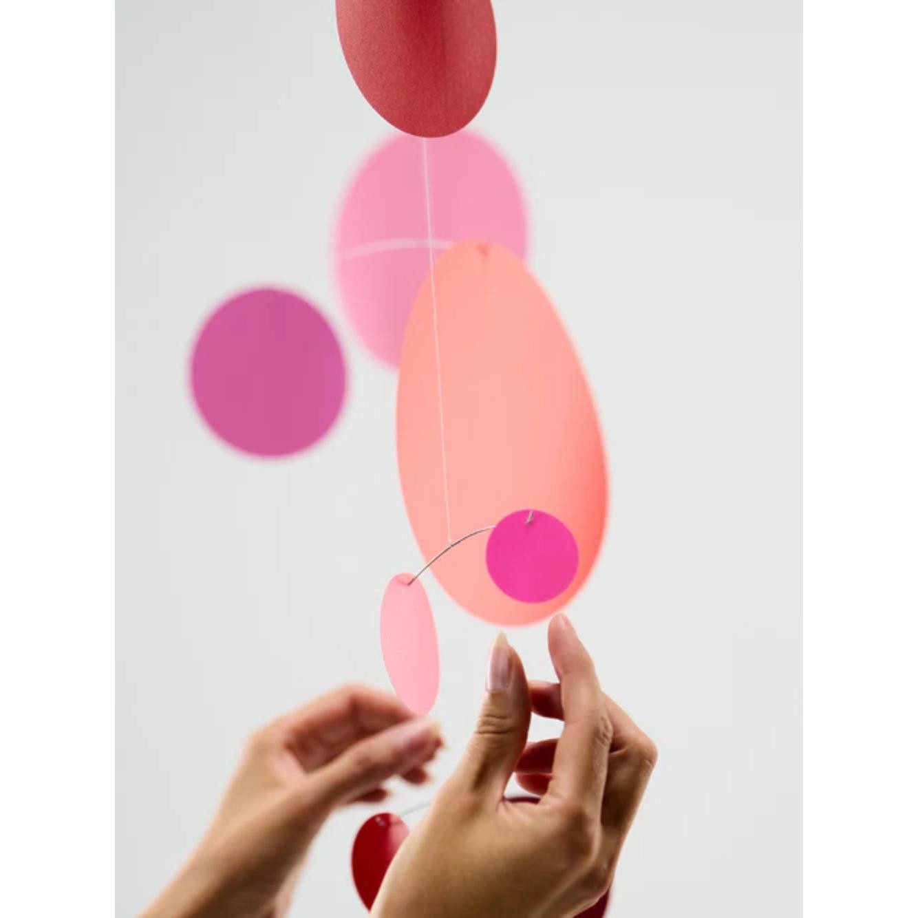 Flensted Mobiles Mobile Mobile Confetti Red