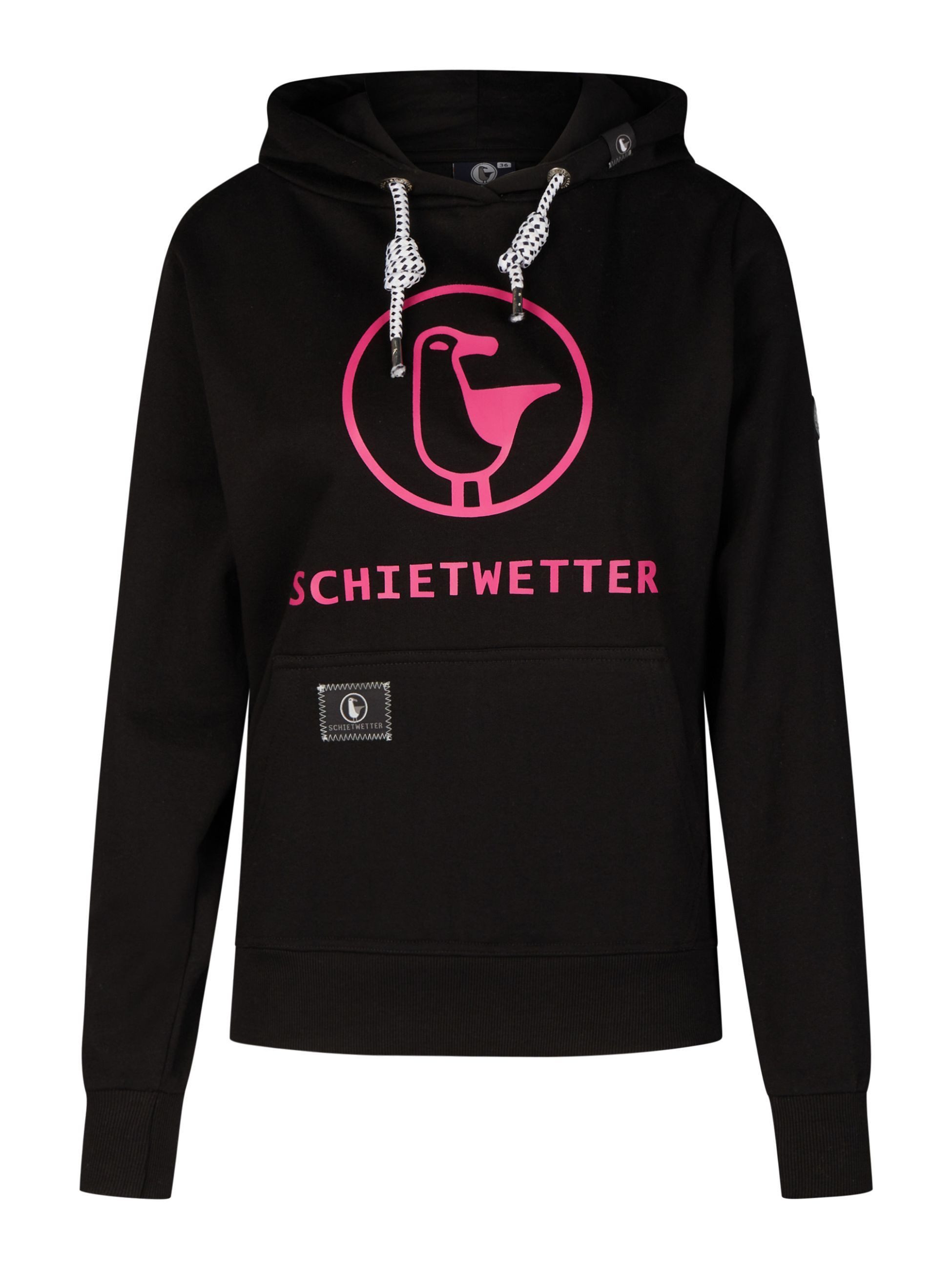 Schietwetter Kapuzenpullover Damen modisch, kuschelig