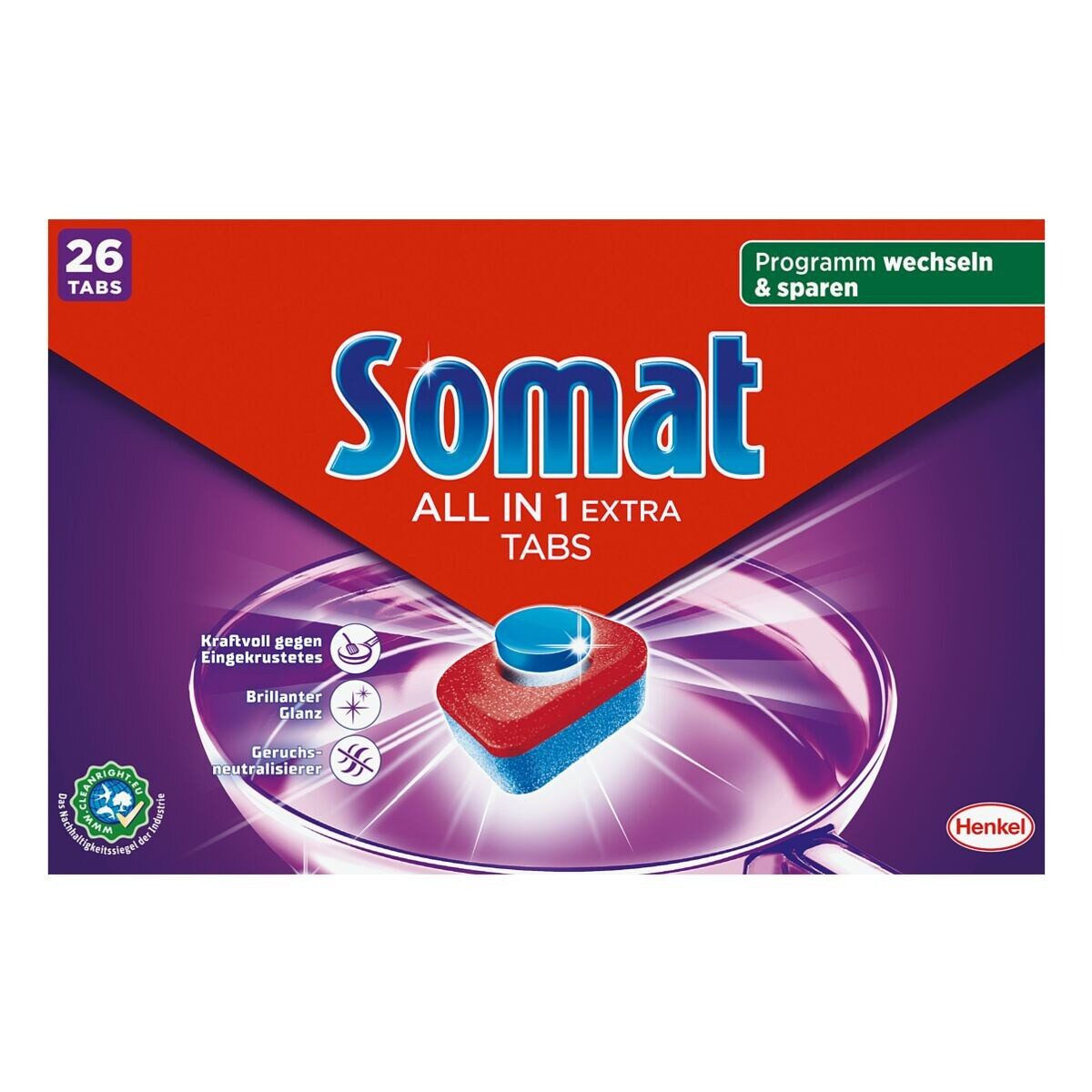 Somat All in 1 Extra Spülmaschinentabs (26 Tabs)