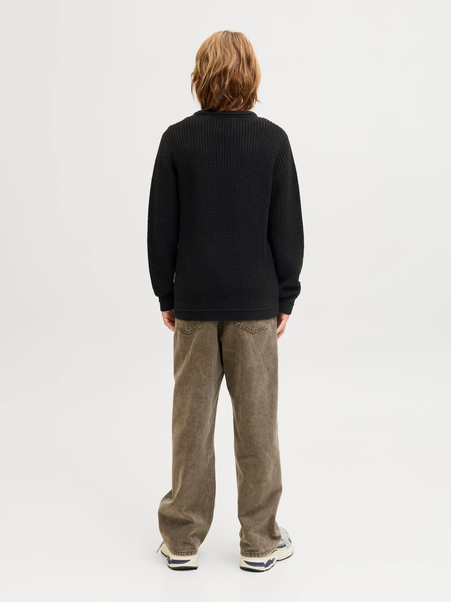 Jack & Jones Junior Strickpullover JJKAITO KNIT CREW NECK BF JNR