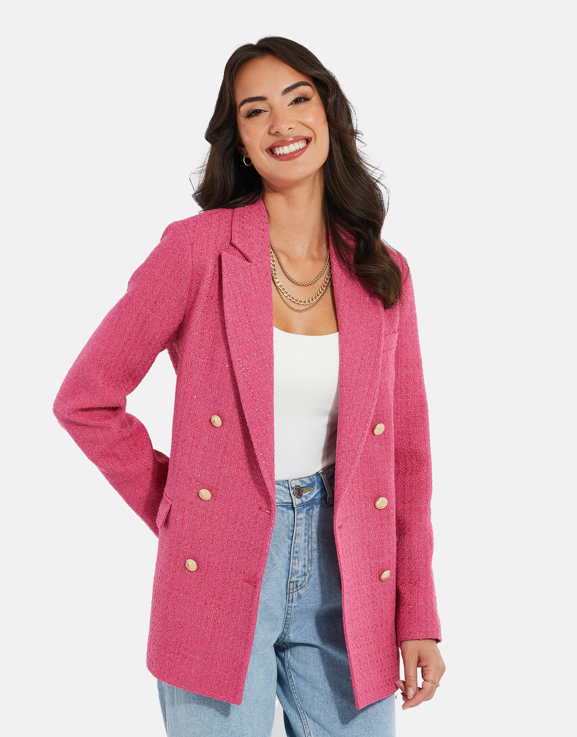 Threadbare Jackenblazer THB Chance Boucle (1-tlg) günstig online kaufen