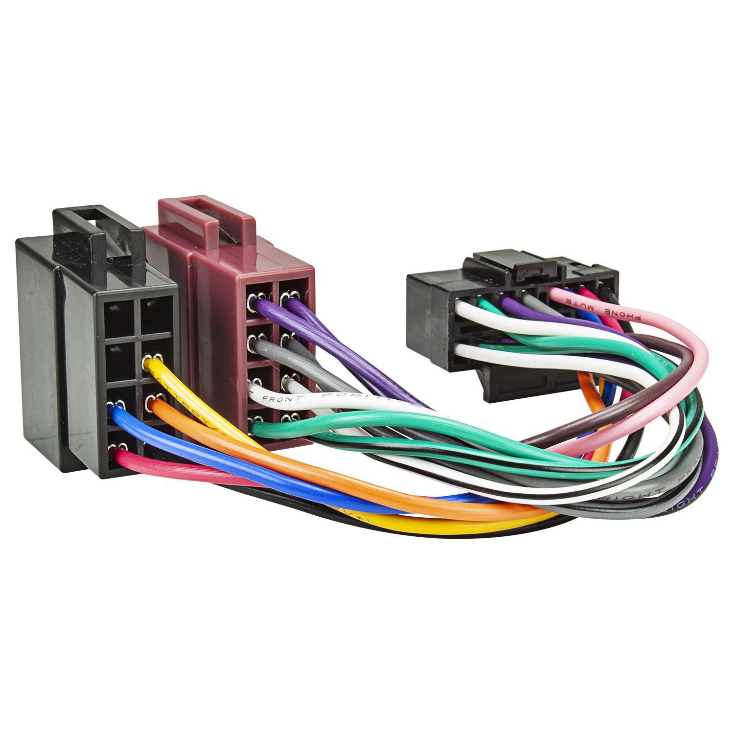tomzz Audio Originalradio Anschlußkabel passt für Sony Radios CDX MDX CR CT ISO 16 KFZ-Adapter