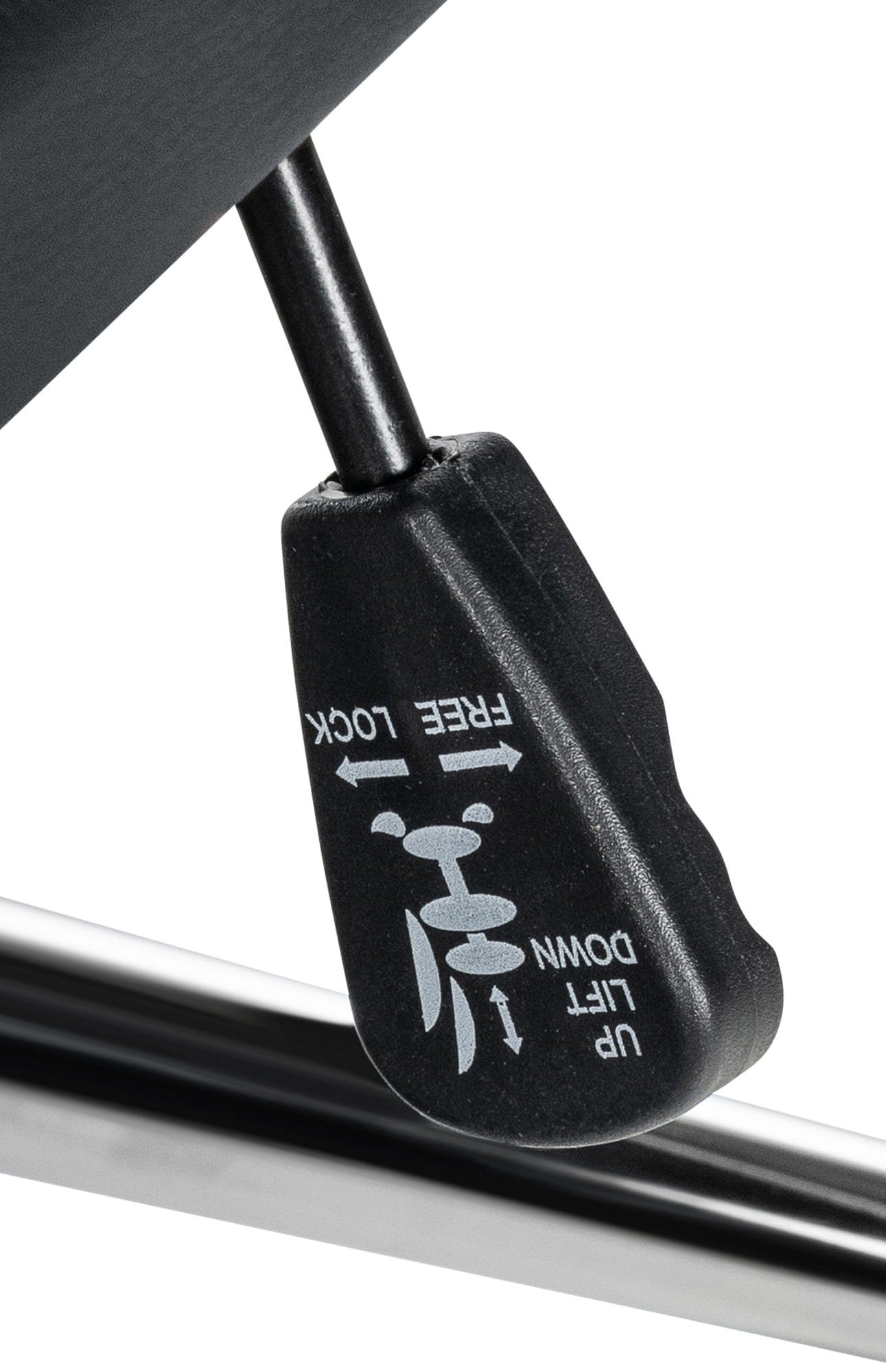 CLP Schreibtischstuhl Mollis, mit Echtleder-Bezug, höhenverstellbar