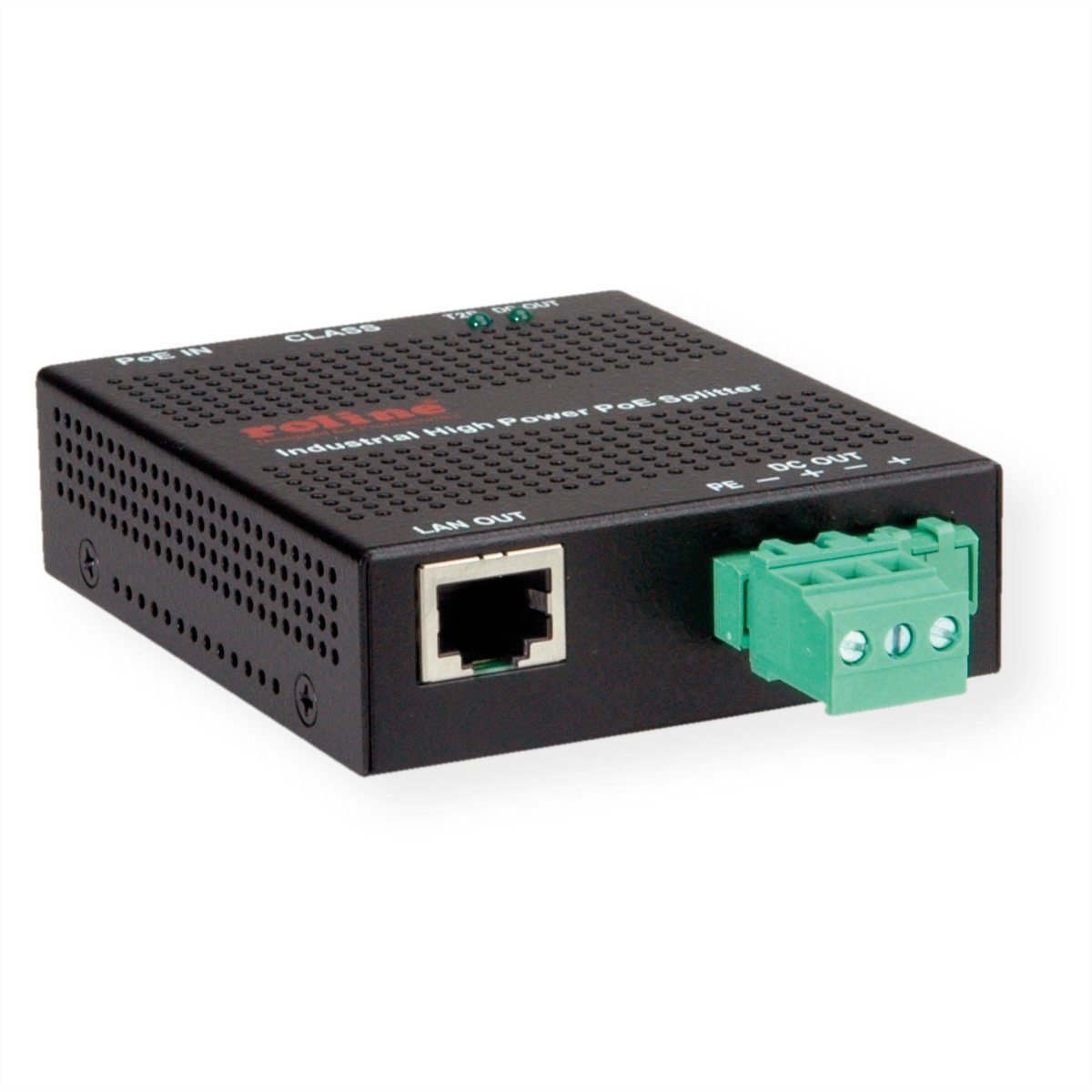 High Power PoE Splitter, 30W Netzwerk-Switch