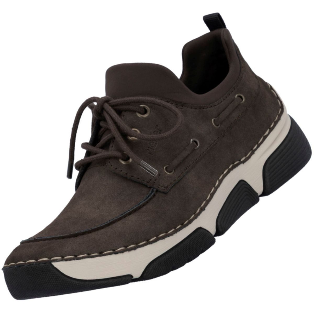Rieker 45959-26 Slipper Freizeitschuh mit markanter Mokassin-Naht
