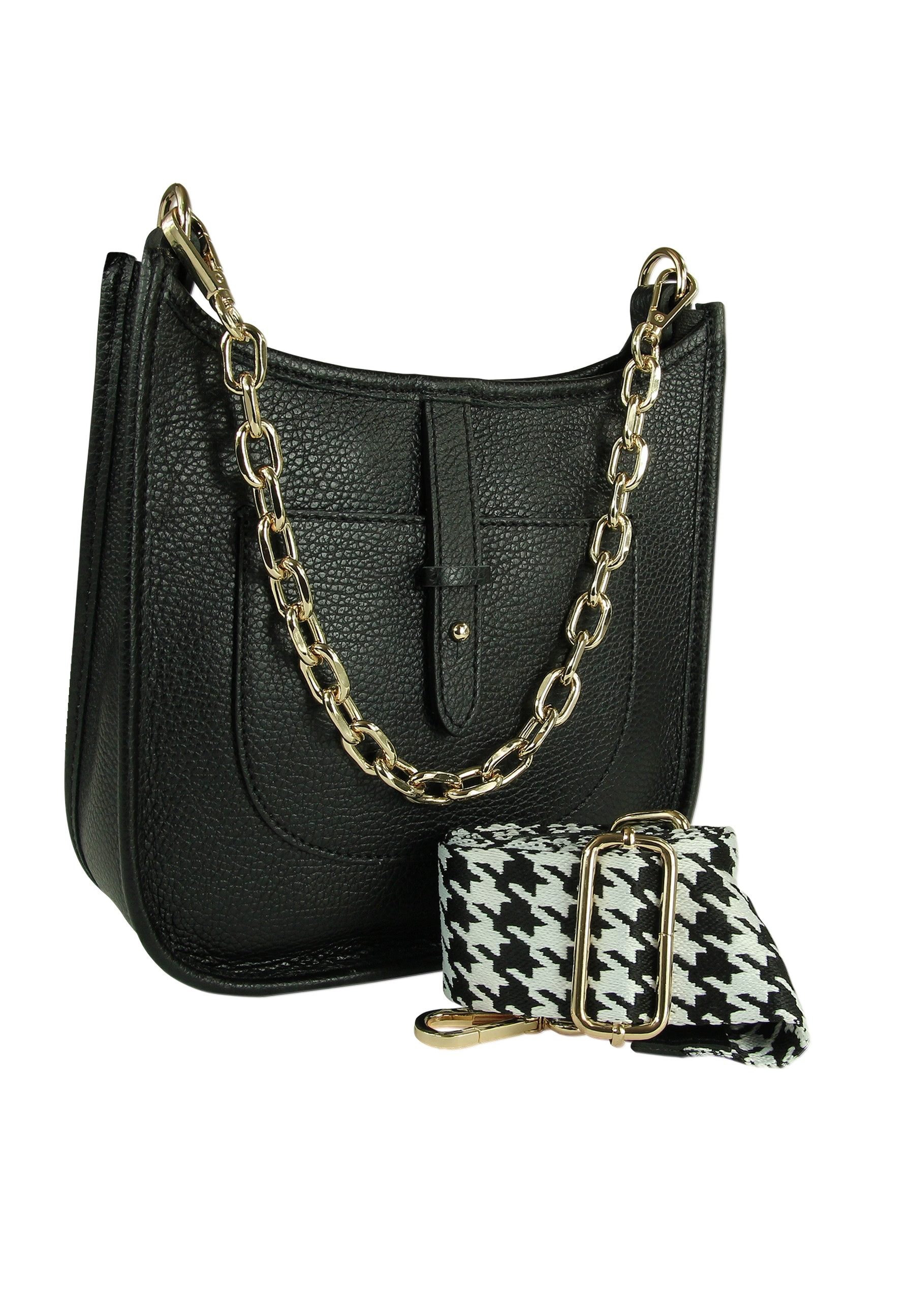 Toscanto Umhängetasche Toscanto türkisfarbene, Citytasche (Umhängetasche), Damen, Jugend Umhängetasche, Citytasche Echtes Leder, schwarz