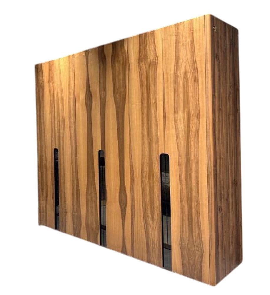 JVmoebel Kleiderschrank Sechstüriger Holzschrank in klassischem Design für Schlafzimmer (Kleiderschrank) Made in Europa