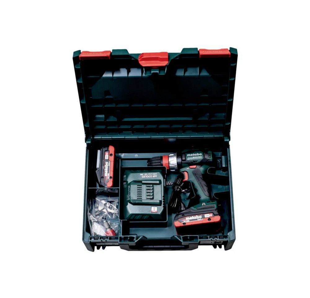 Thumbnail - metabo Werkzeugkoffer Metabo metaBOX 145 626886000 Maschinenkoffer ABS Grün/Rot (L x B x H)