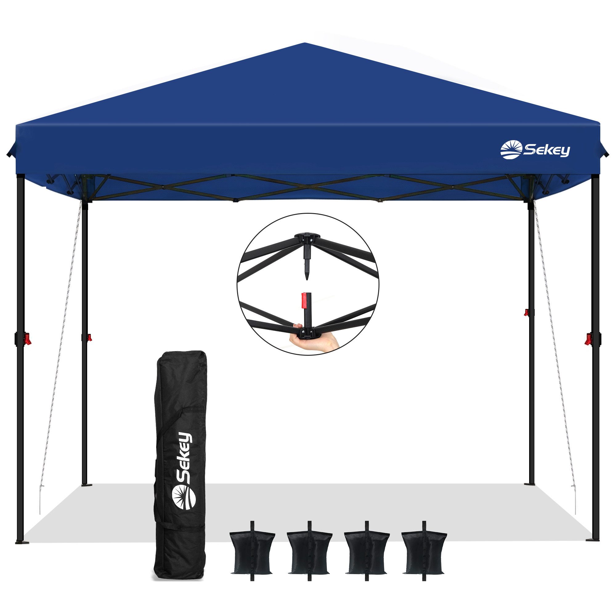 Sekey Faltpavillon 300x300 cm Pop-Up Pavillon, günstig online kaufen