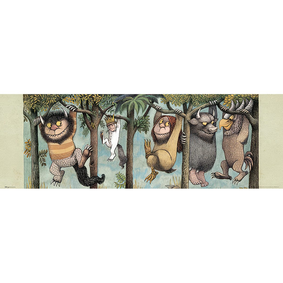 Close Up Poster Where the Wild Things Are Poster 91,5 x 30,5 cm