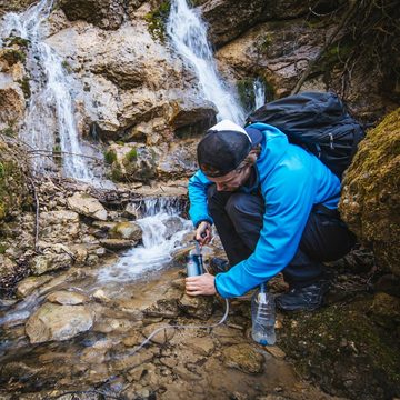 Katadyn Wasserfilter Wasserfilter Hiker Trinkwasser Pump, Filter Wasser Keramik Aktiv Kohle